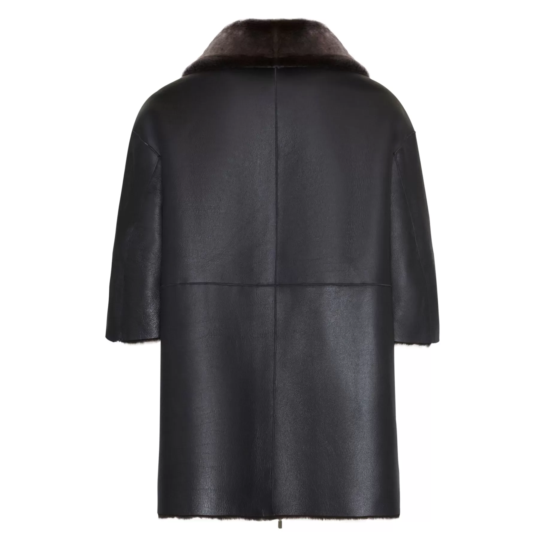 Outlet Fratelli Rossetti Blouson da donna reversibile in shearling colore - Marrone