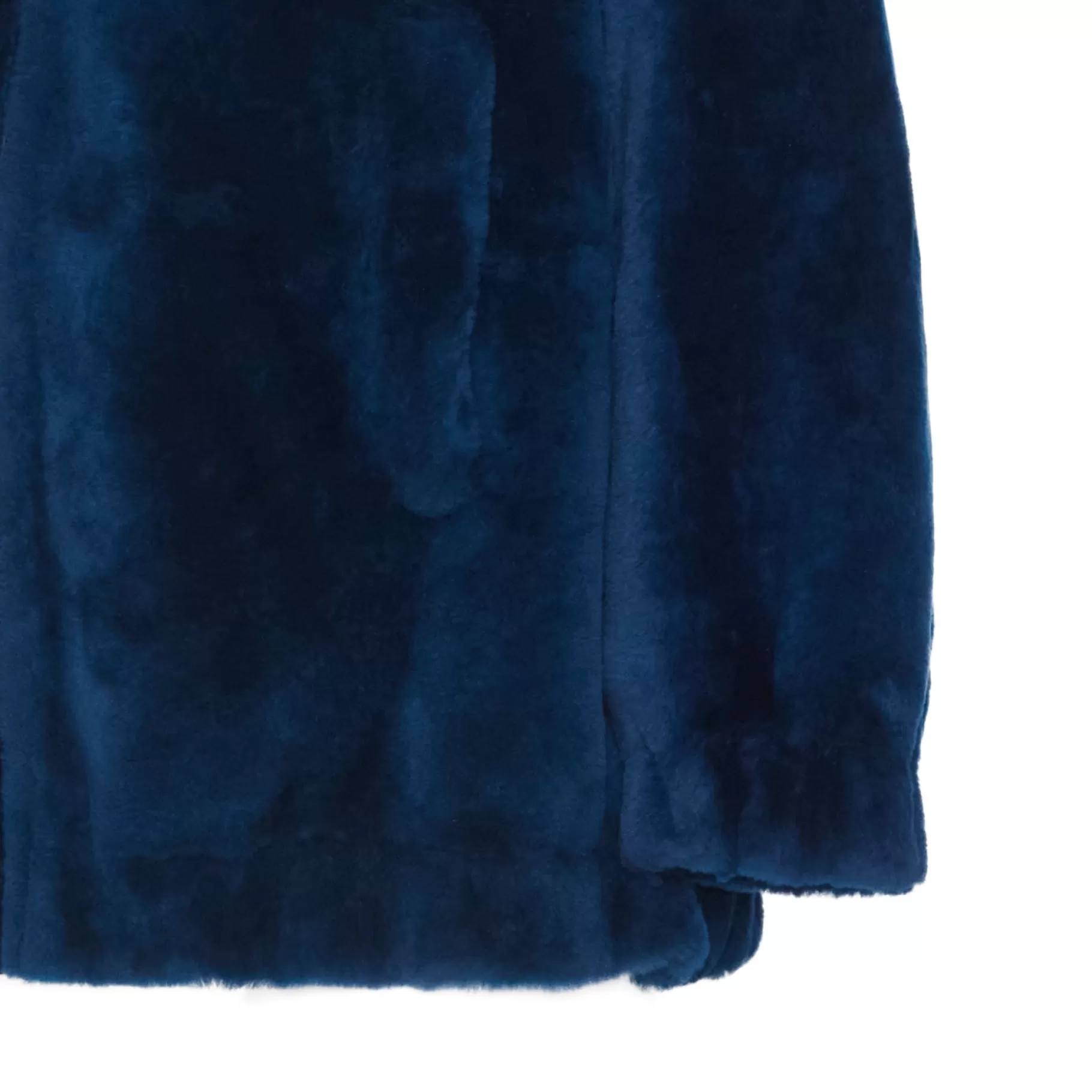 Discount Fratelli Rossetti Bomber da donna reversibile in shearling colore blu- Cobalto