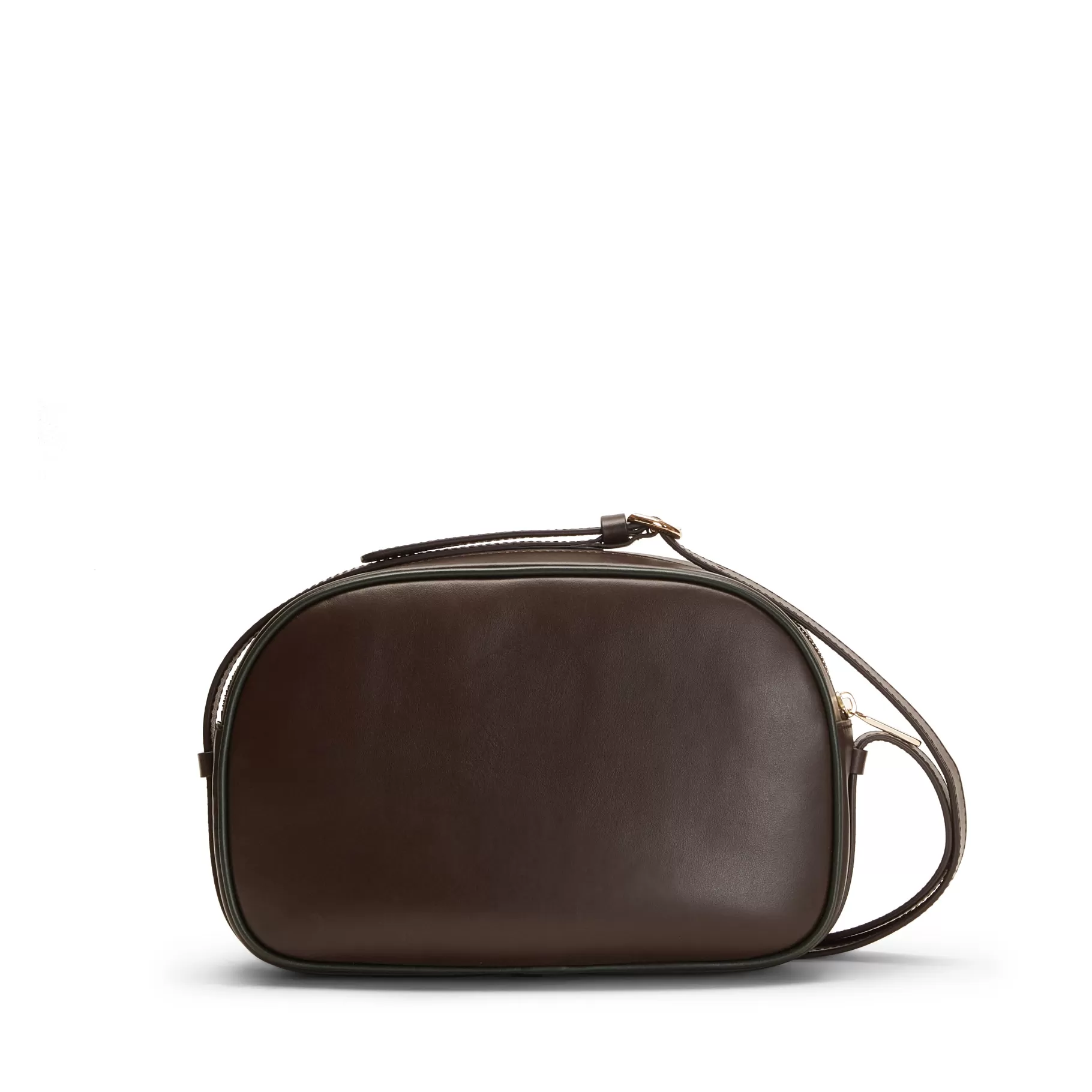 Fashion Fratelli Rossetti Borsa a tracolla Brera in pelle colore marrone-