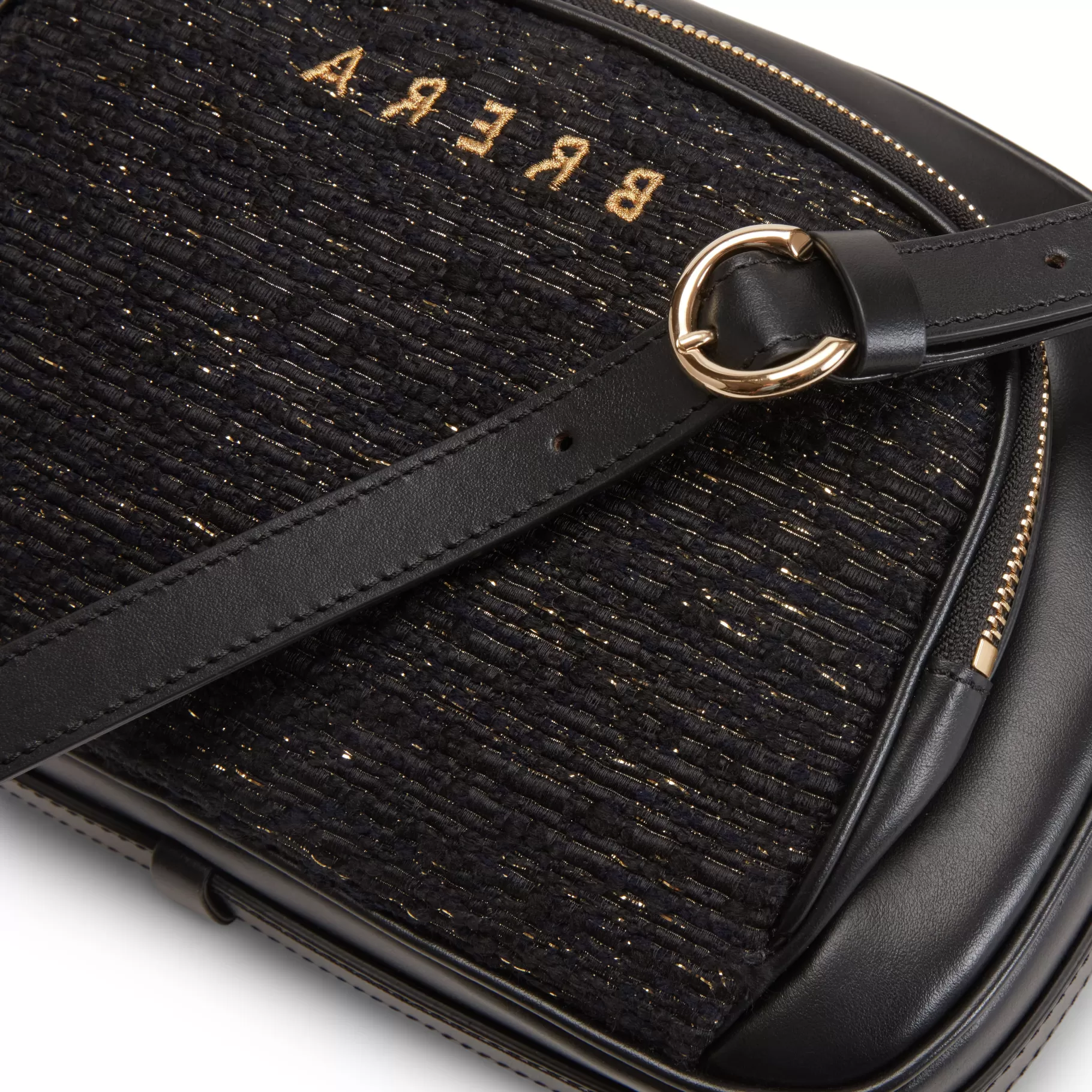 Fashion Fratelli Rossetti Borsa a tracolla Brera in pelle colore nero-