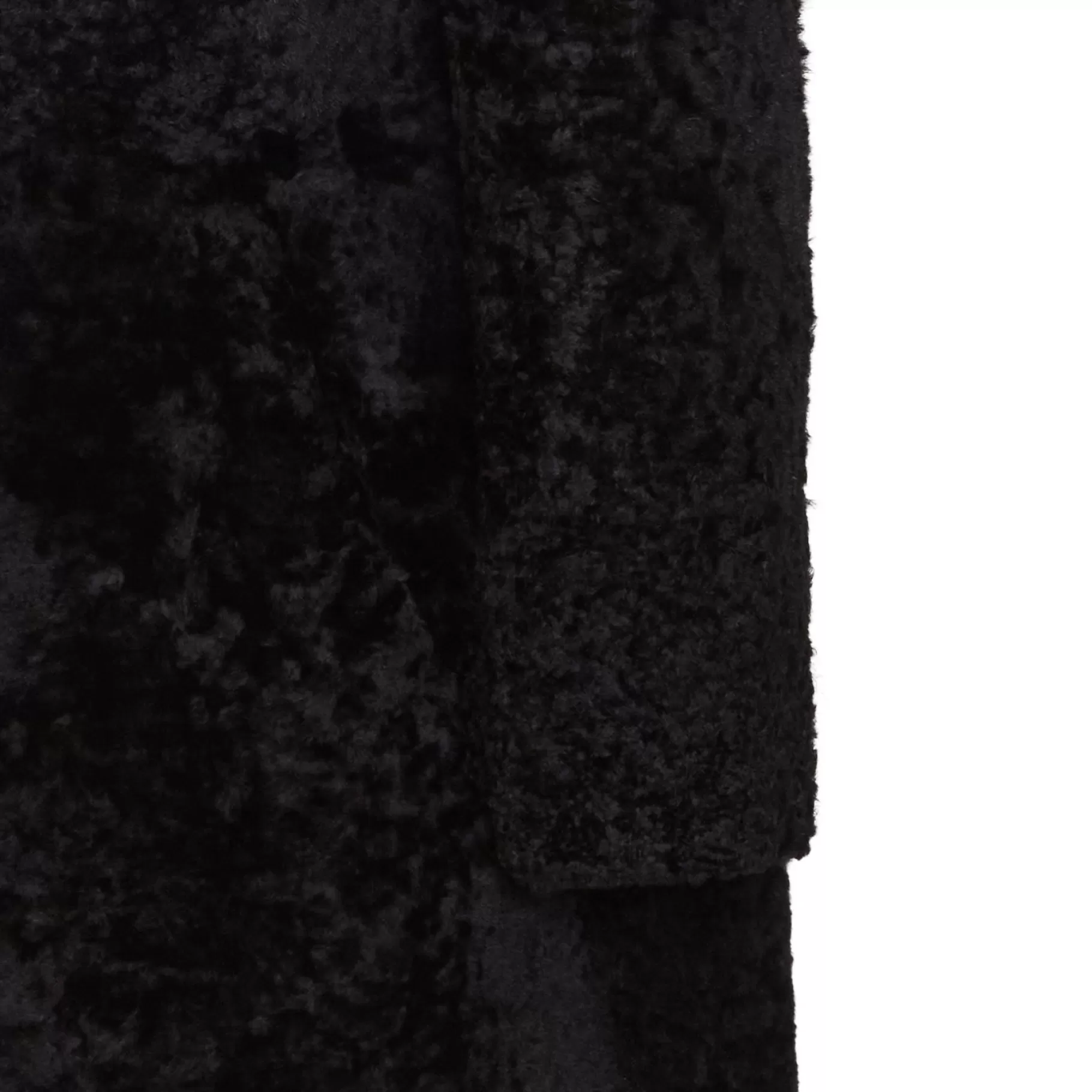 Fashion Fratelli Rossetti Cappotto da donna combinato nylon e shearling reversibile colore - Nero