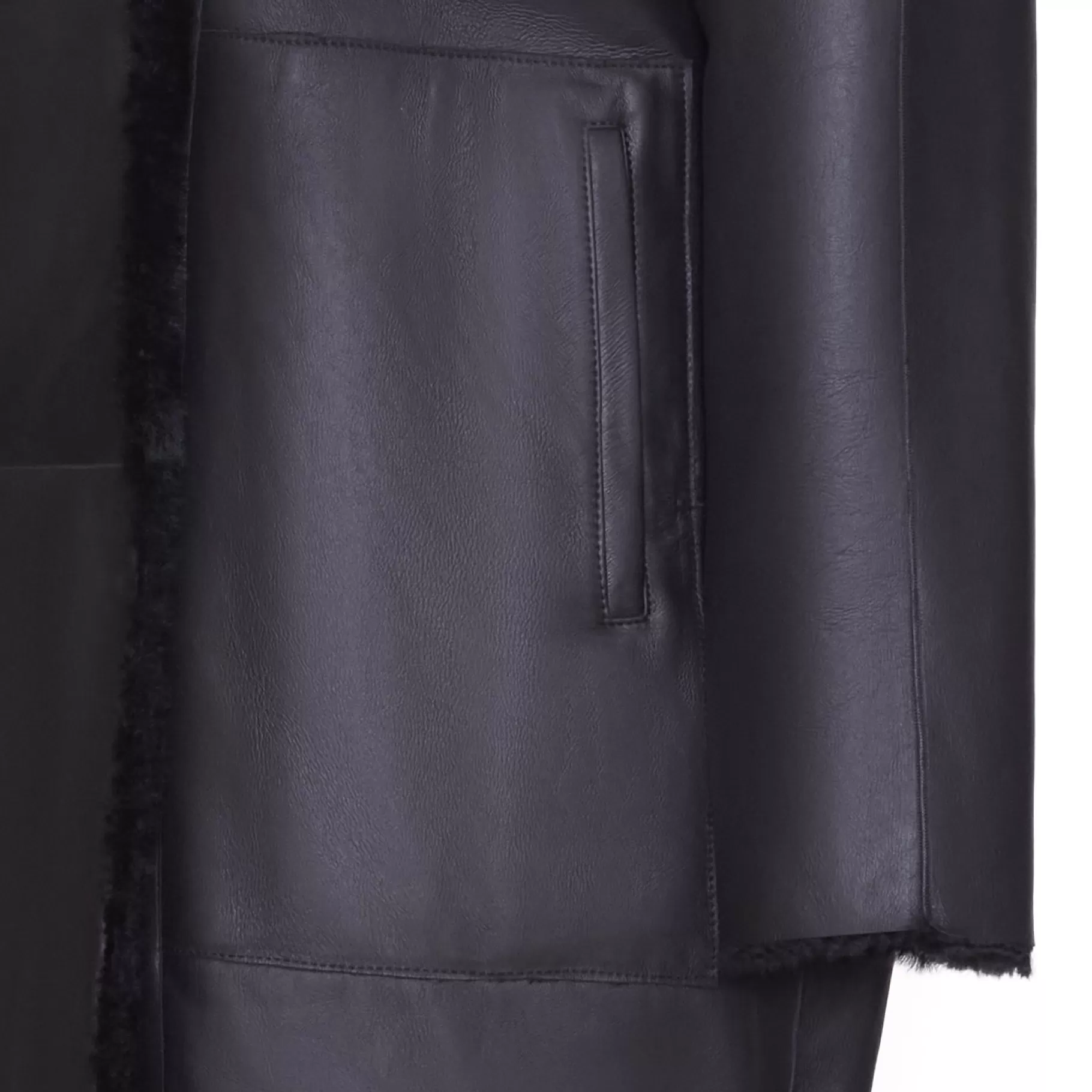 Cheap Fratelli Rossetti Cappotto da donna in shearling colore - Nero