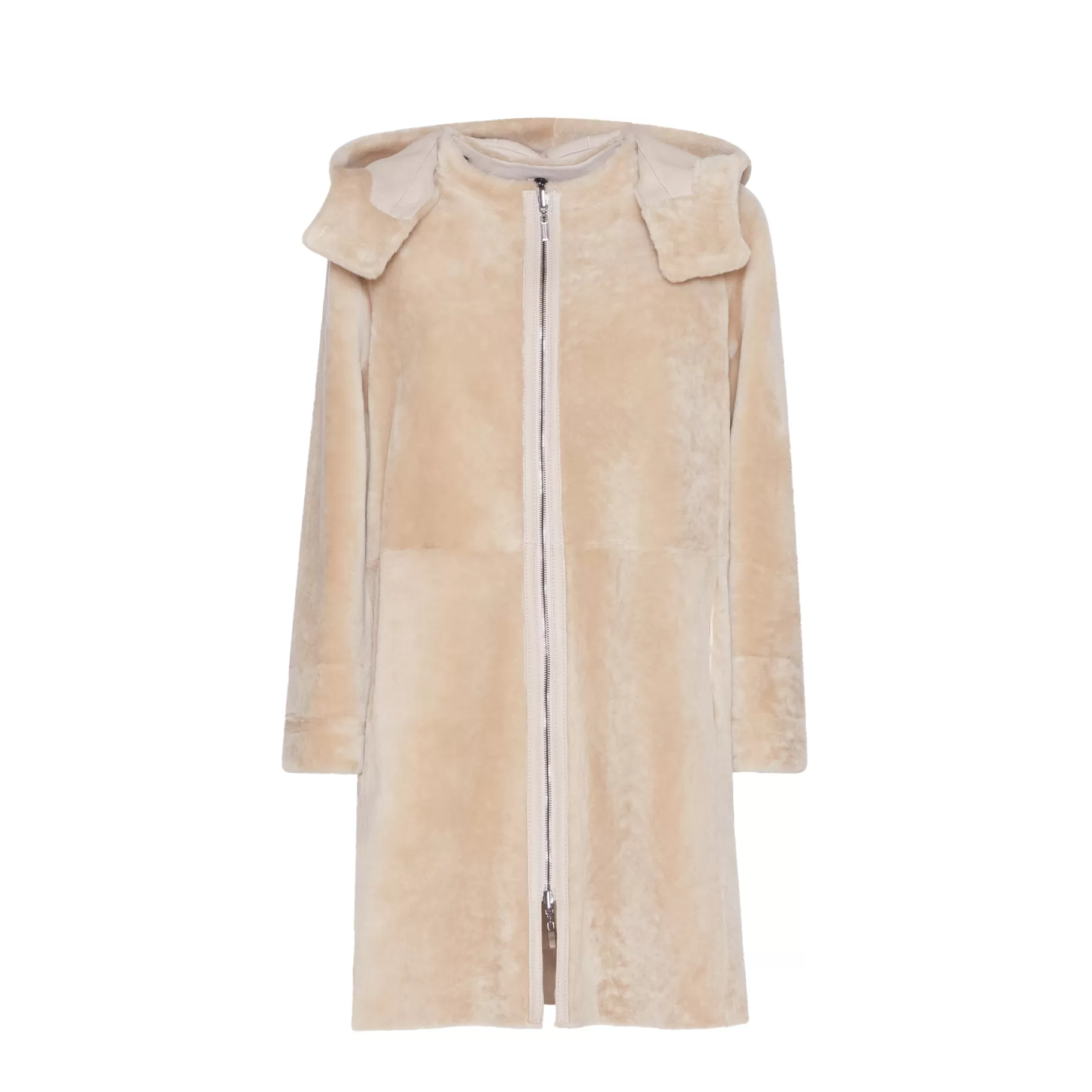 Store Fratelli Rossetti Cappotto da donna reversibile in shearling colore - Beige
