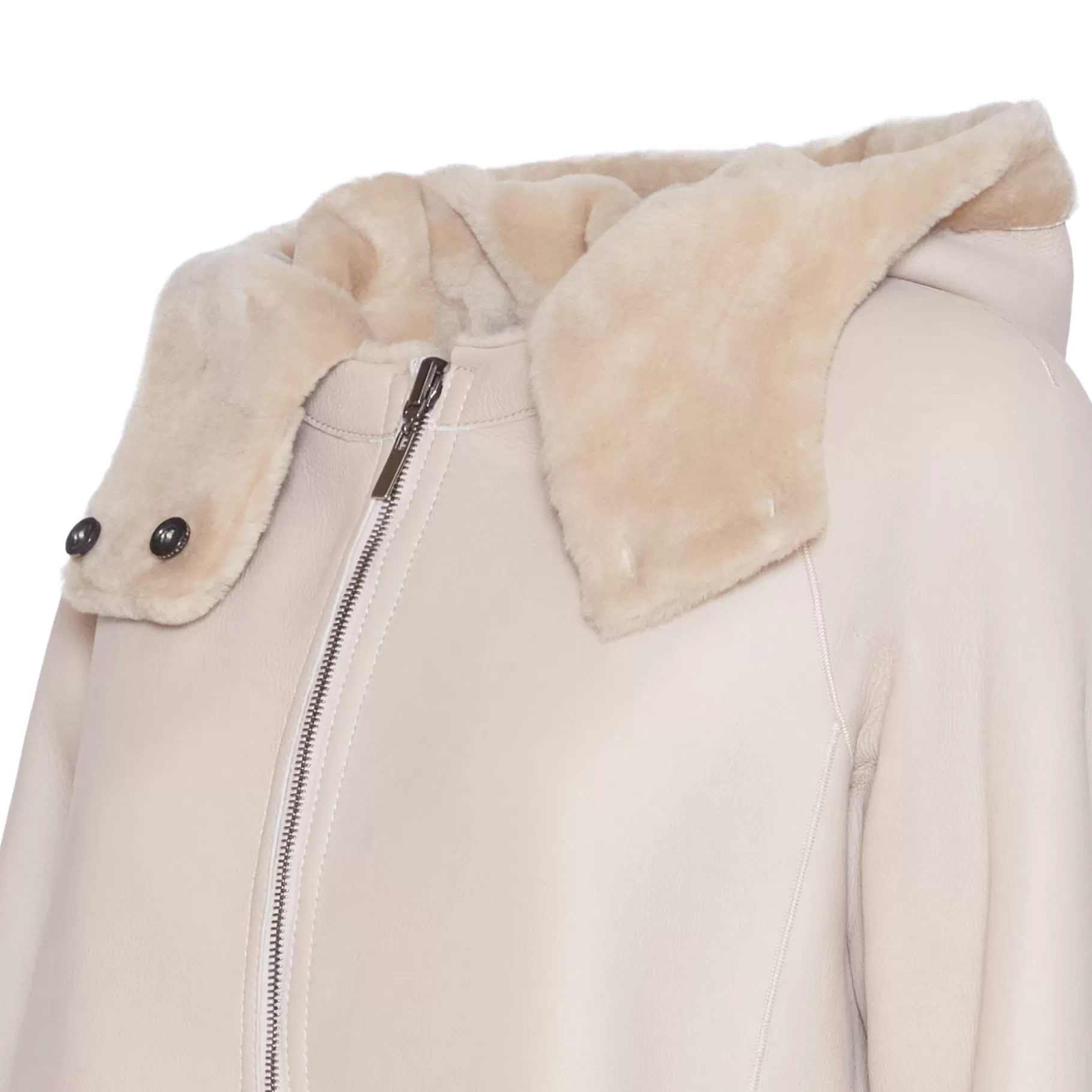 Store Fratelli Rossetti Cappotto da donna reversibile in shearling colore - Beige