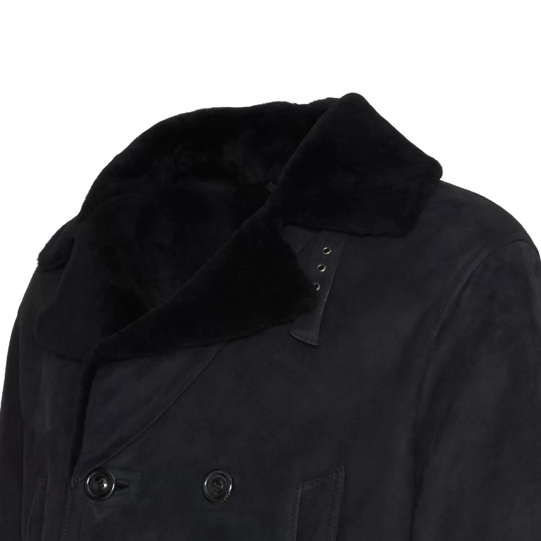 Hot Fratelli Rossetti Cappotto da uomo in shearling colore - Blu