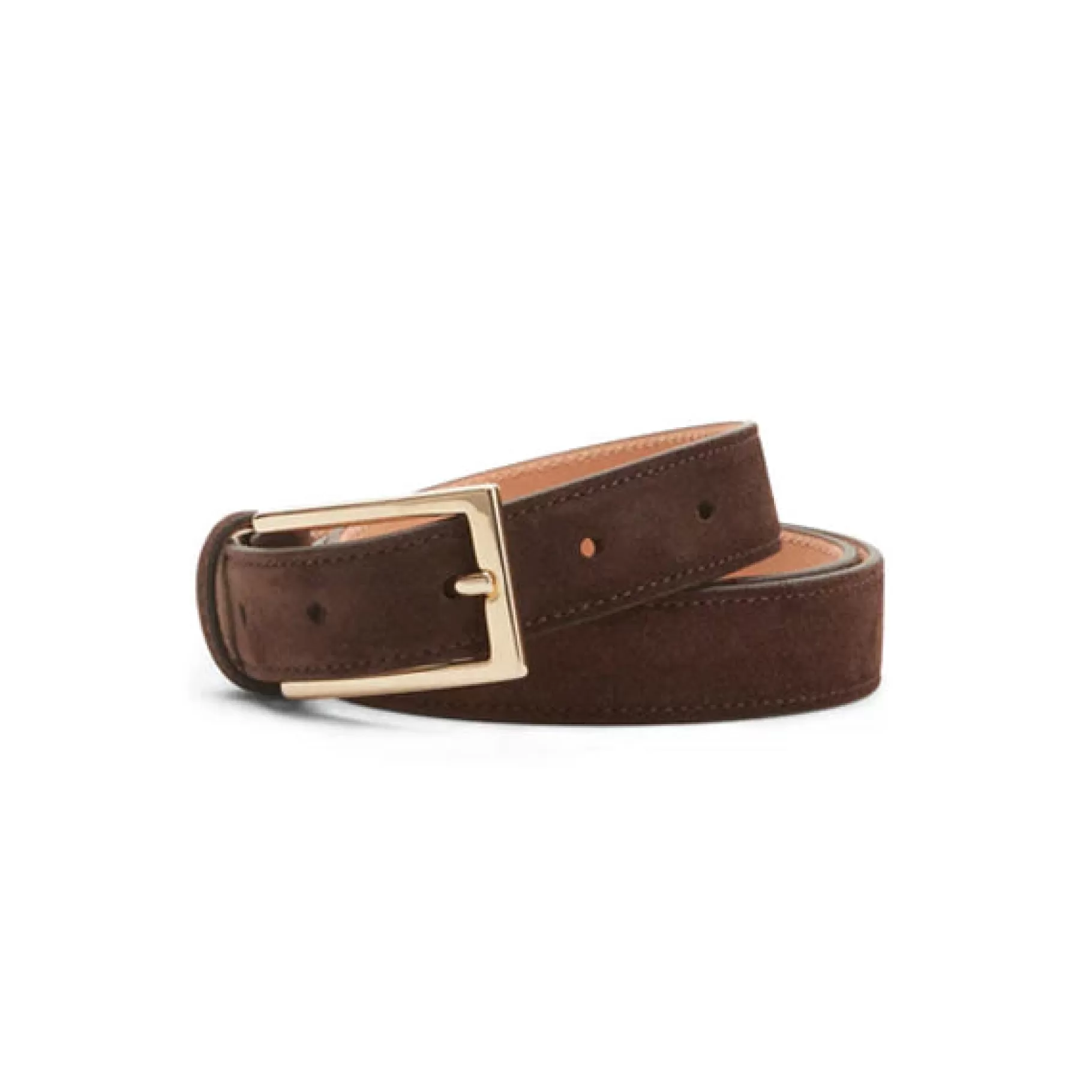 Cheap Fratelli Rossetti Cintura da donna in suede colore - Cacao