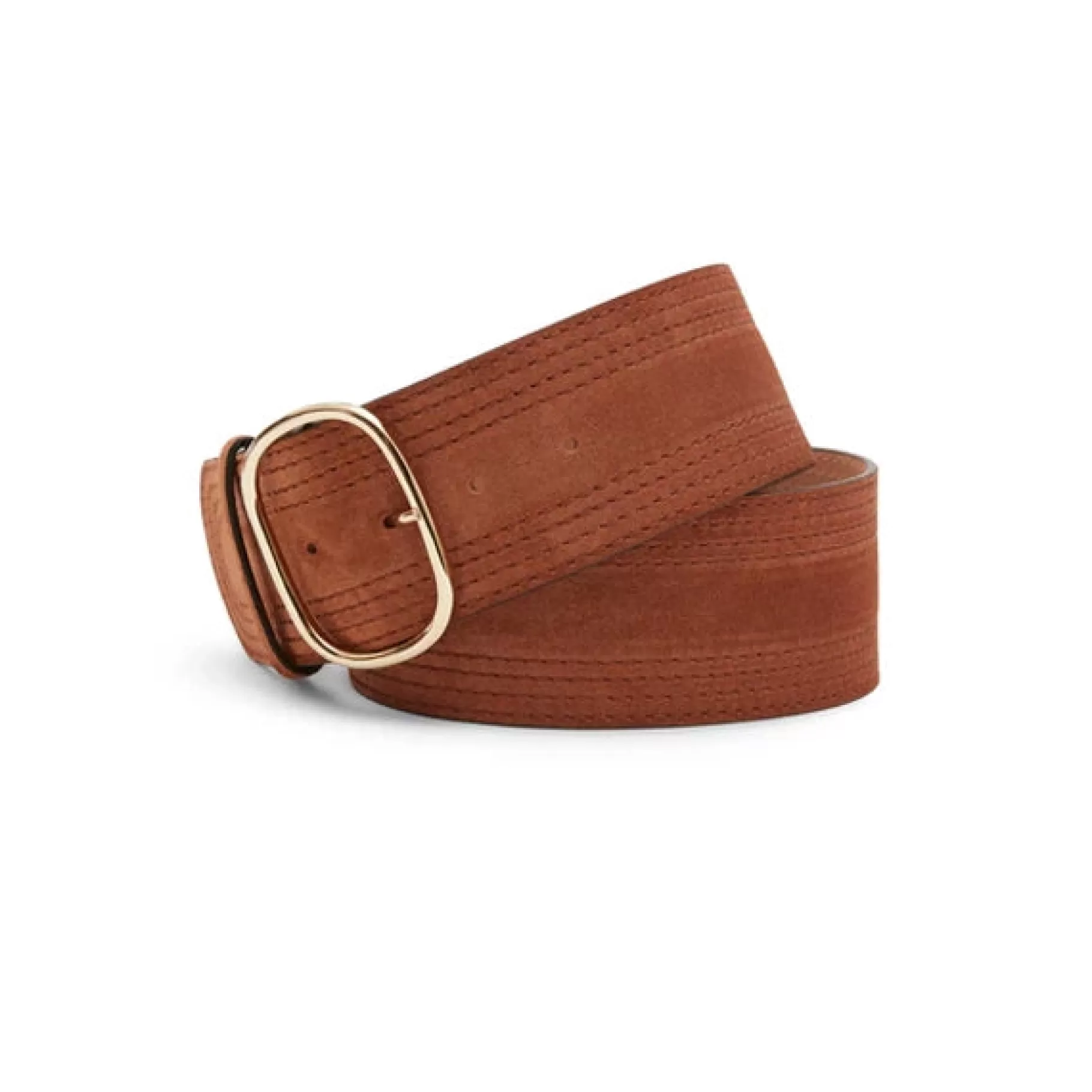 Hot Fratelli Rossetti Cintura da donna in suede colore - Cuoio