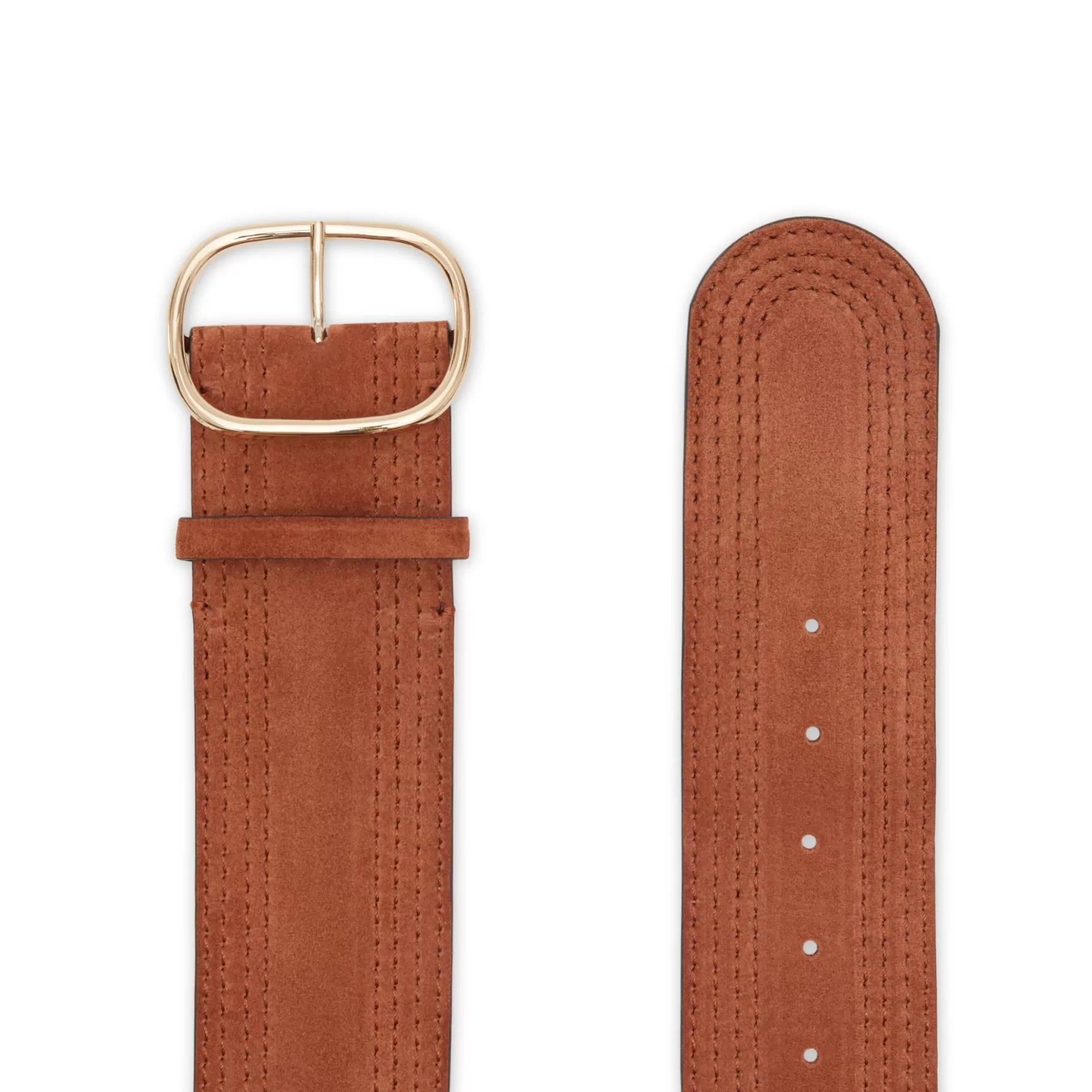 Hot Fratelli Rossetti Cintura da donna in suede colore - Cuoio