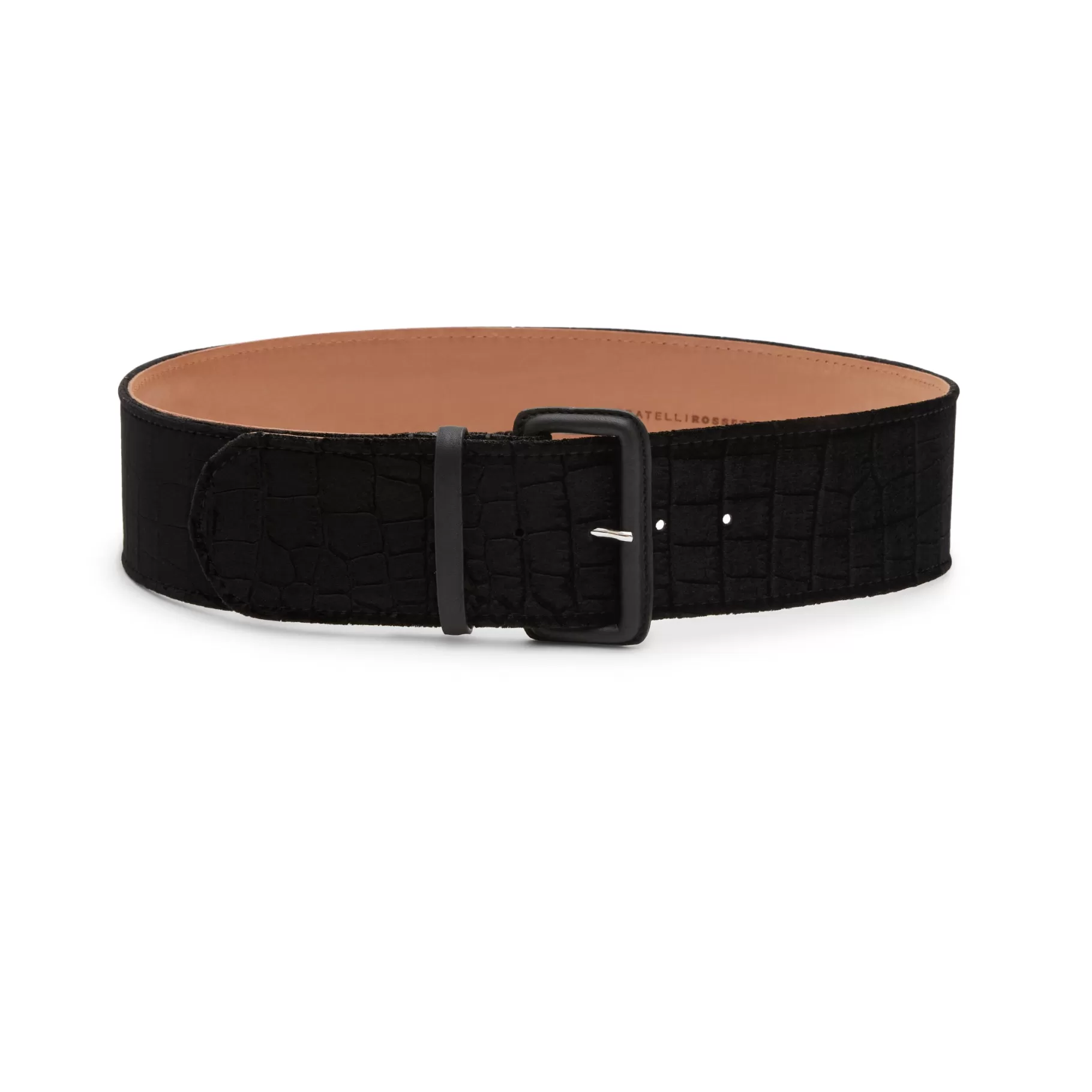 Best Fratelli Rossetti Cintura da donna in velluto colore - Nero