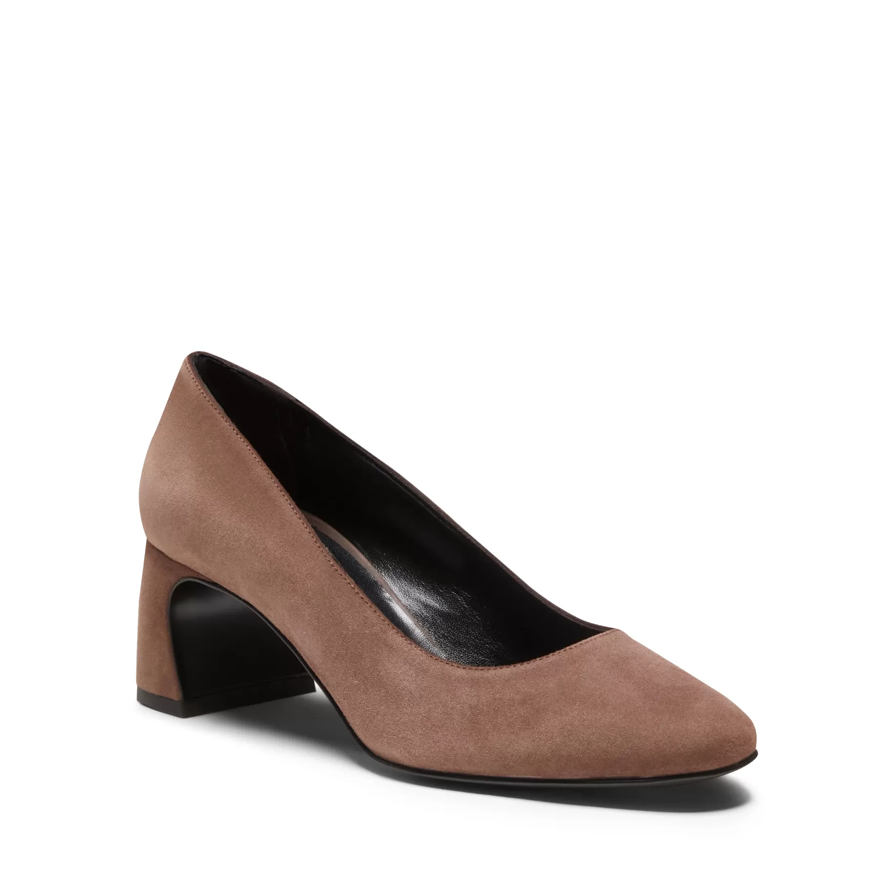 Shop Fratelli Rossetti Décolleté in suede colore - Fango