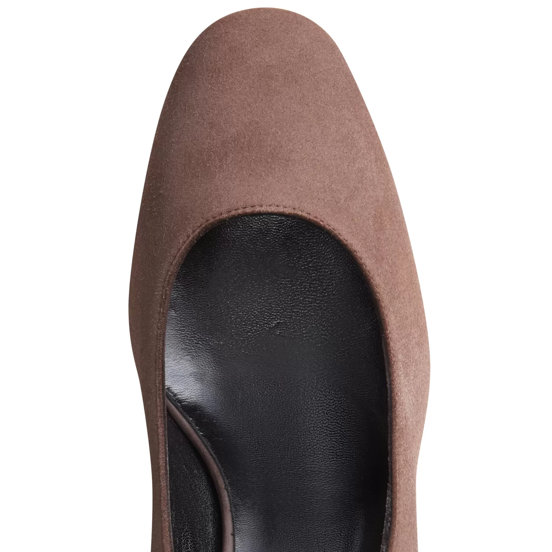 Shop Fratelli Rossetti Décolleté in suede colore - Fango