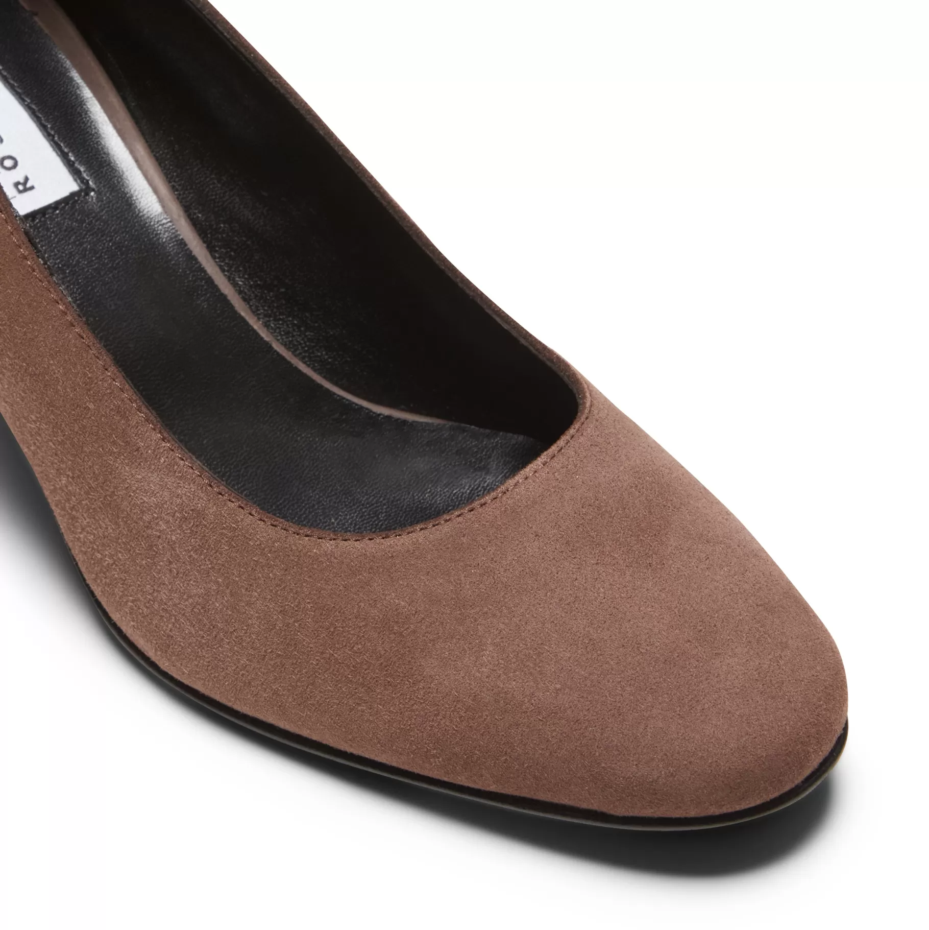 Shop Fratelli Rossetti Décolleté in suede colore - Fango