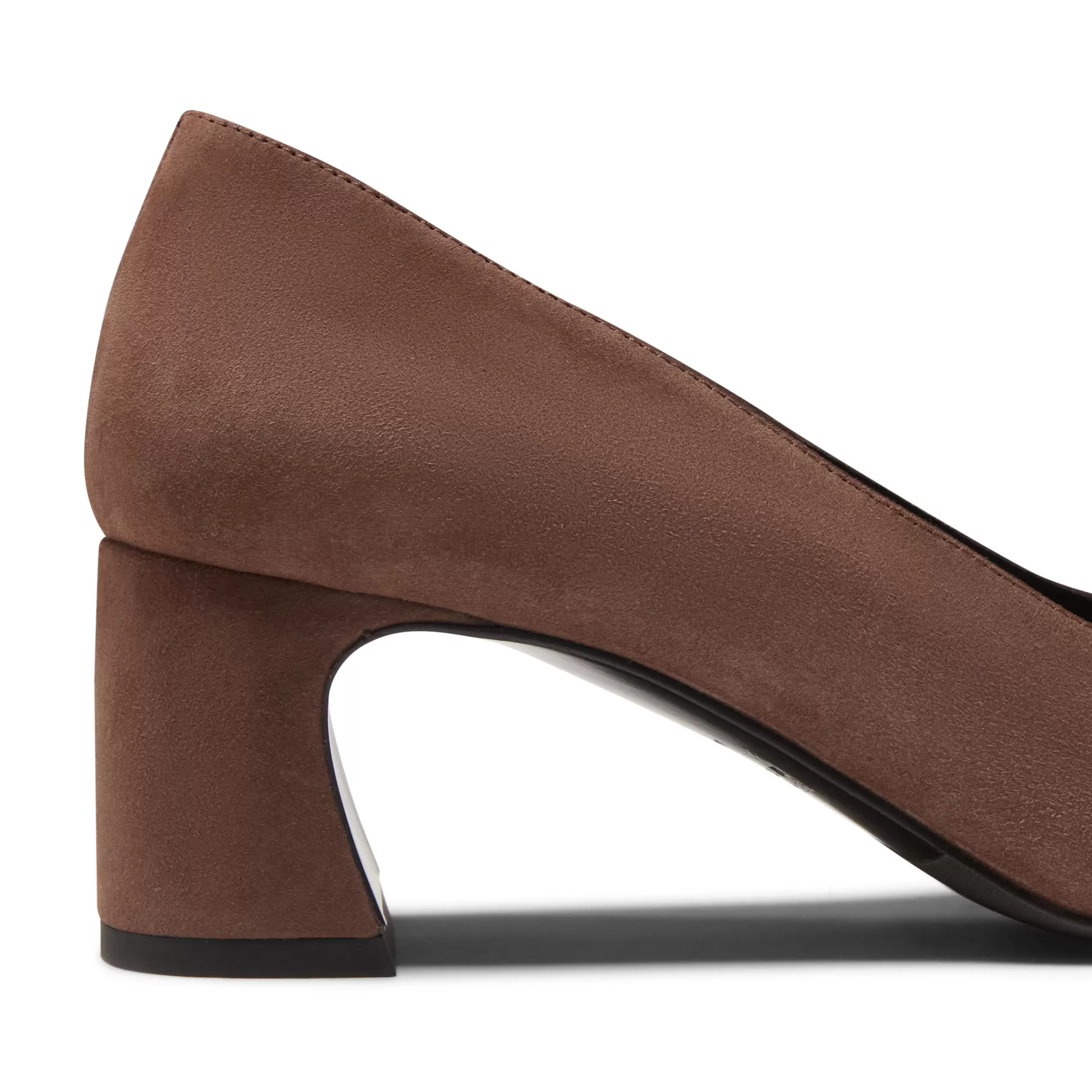Shop Fratelli Rossetti Décolleté in suede colore - Fango