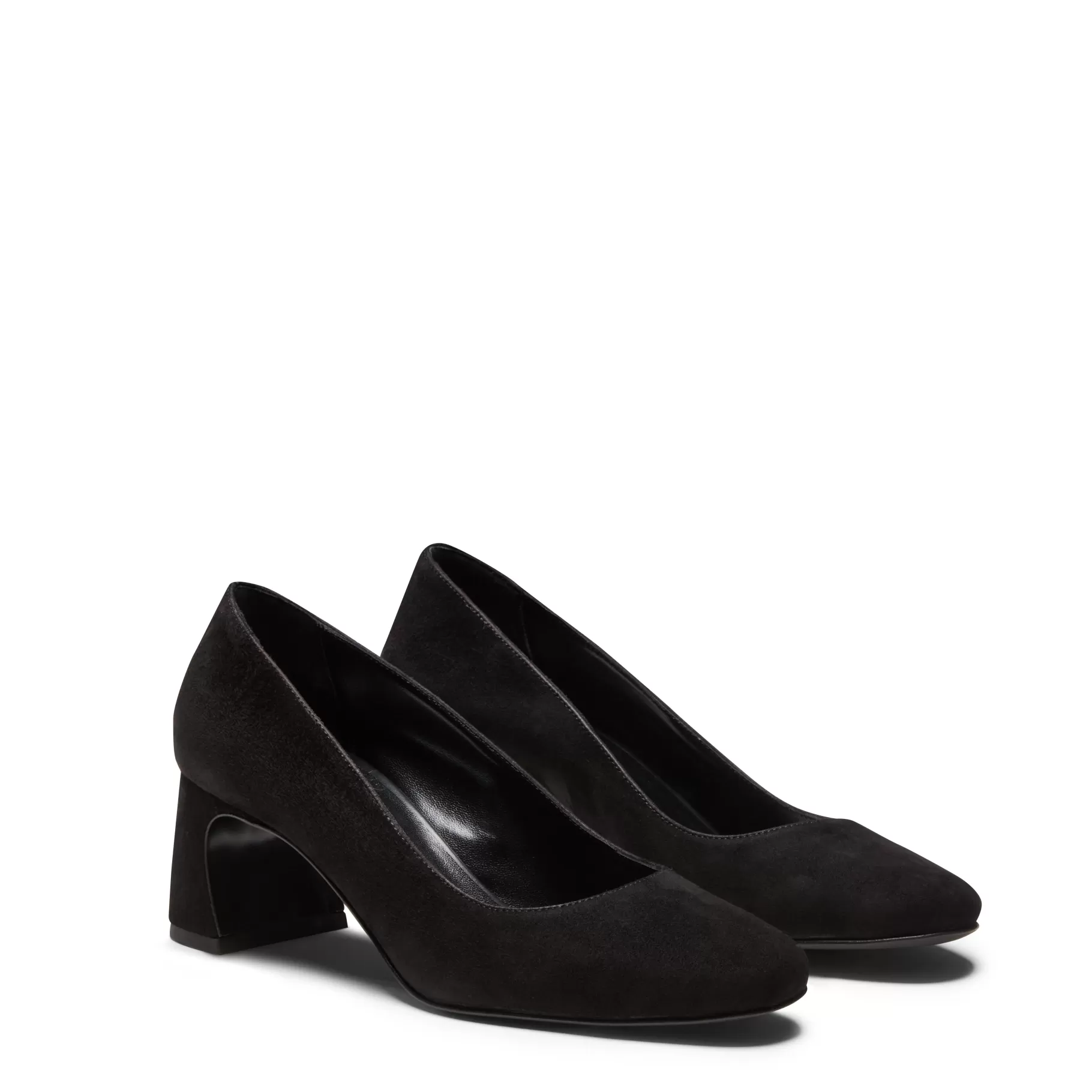Outlet Fratelli Rossetti Décolleté in suede colore - Nero