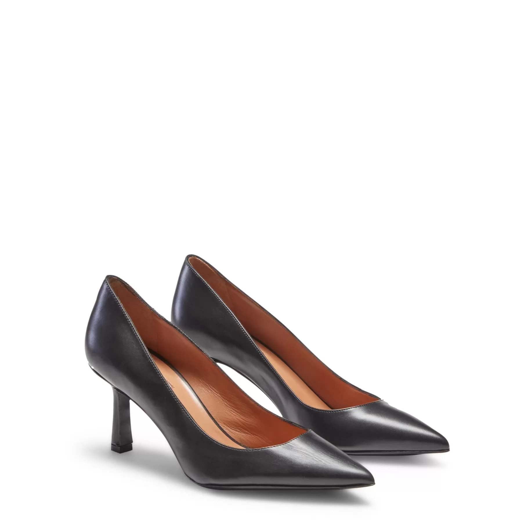 Fashion Fratelli Rossetti Décolletée in pelle colore - Nero