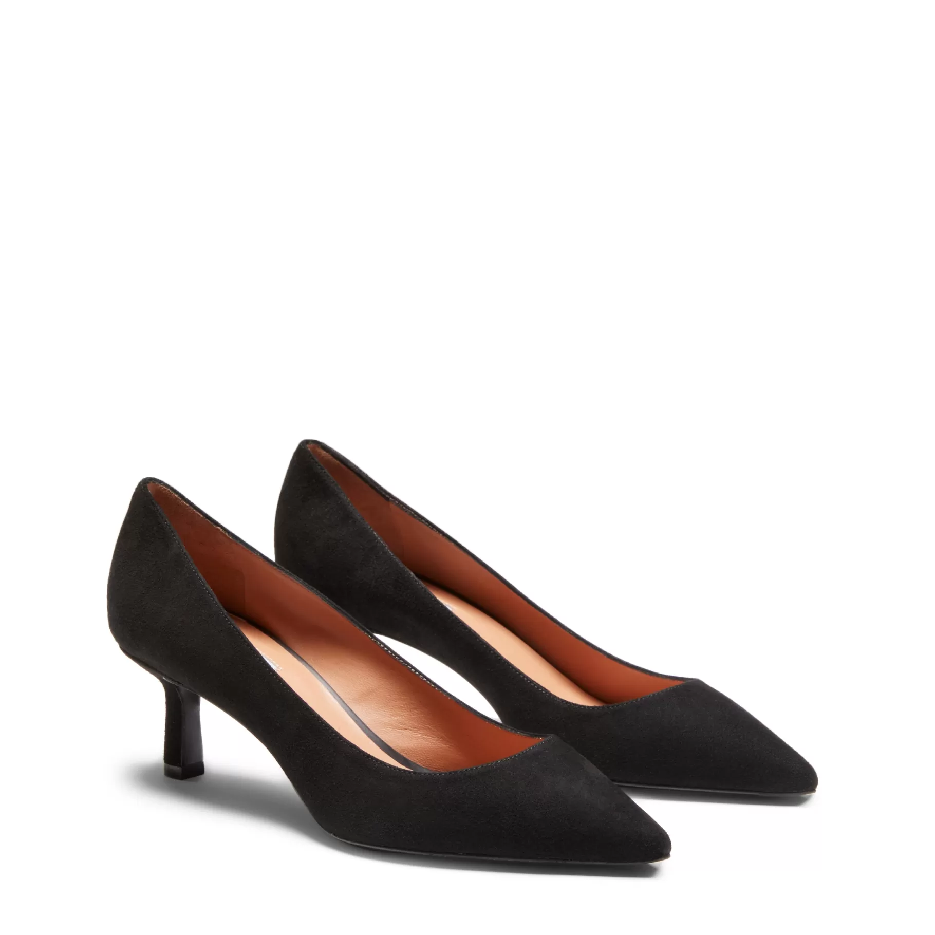 Clearance Fratelli Rossetti Décolletée in suede colore - Nero