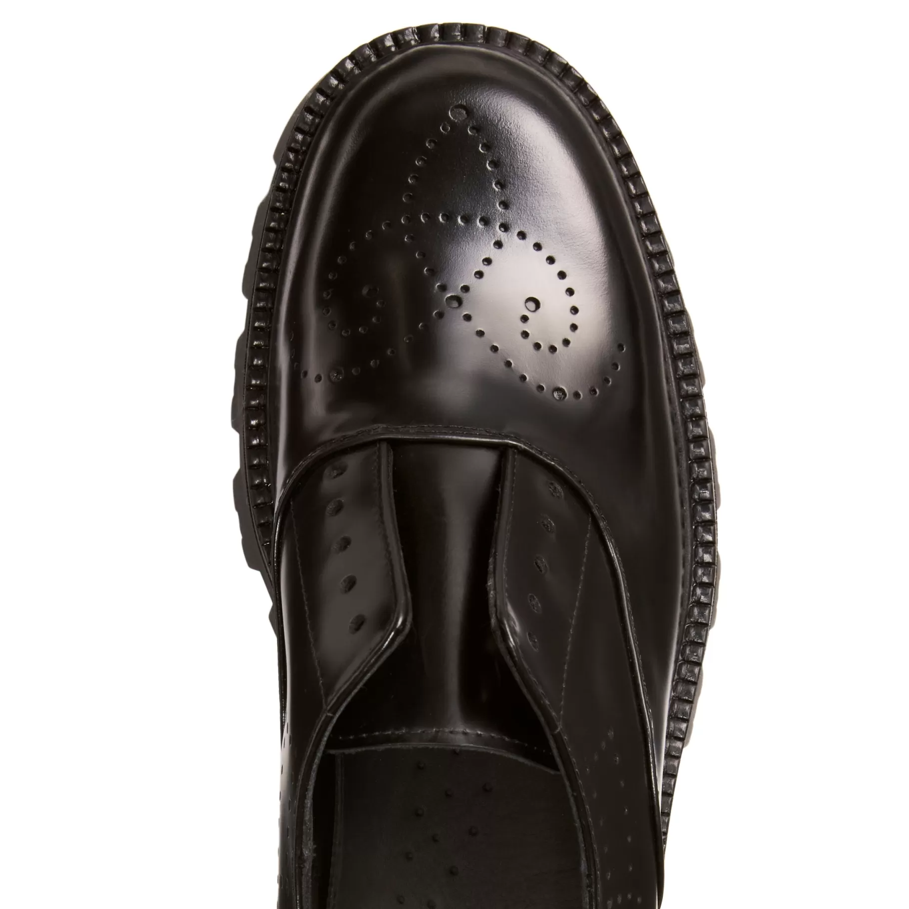 Online Fratelli Rossetti Derby Dandy da donna in pelle colore - Nero
