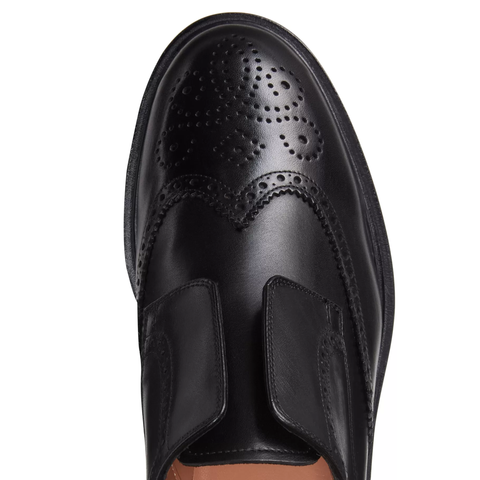 Outlet Fratelli Rossetti Derby Dandy in pelle colore - Nero