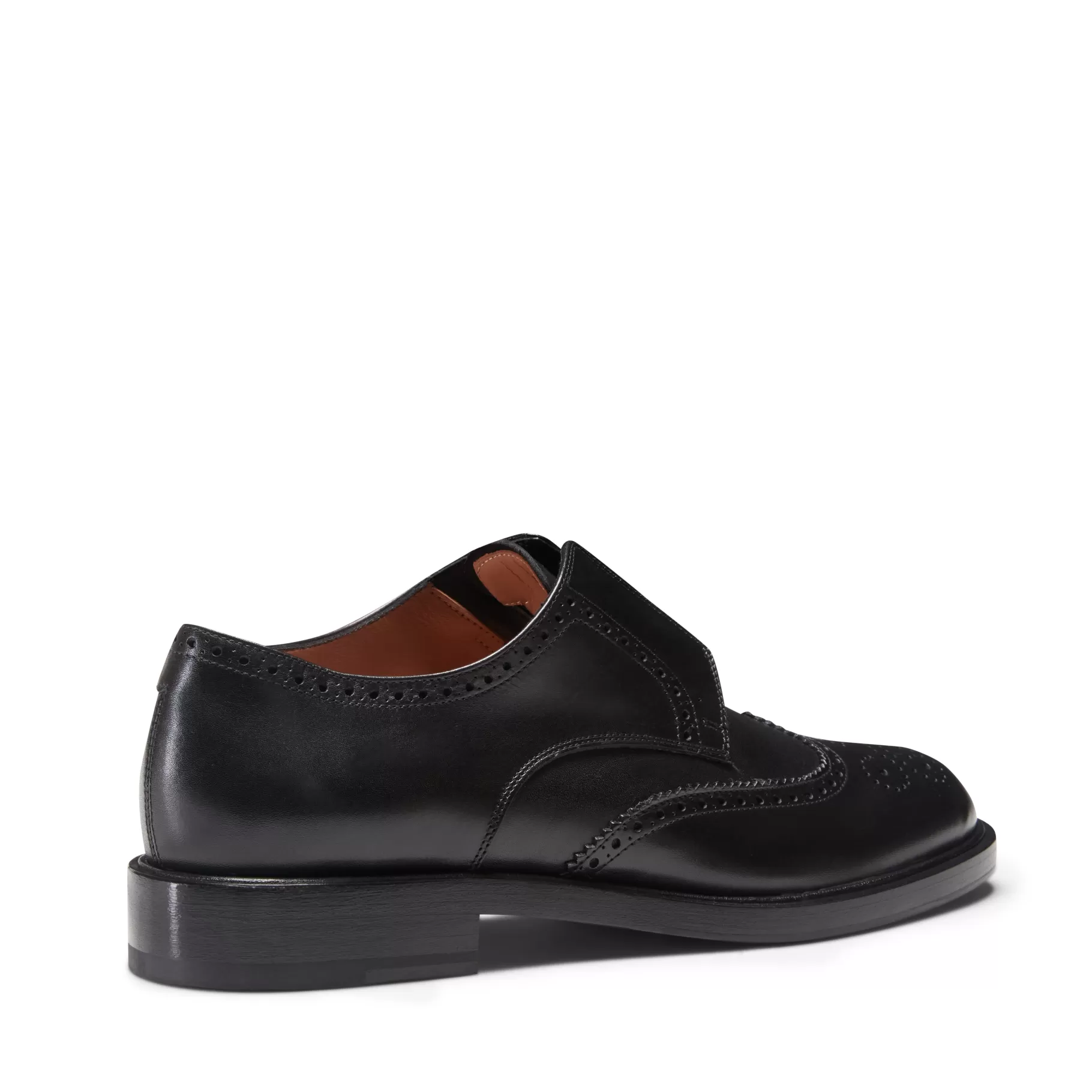 Outlet Fratelli Rossetti Derby Dandy in pelle colore - Nero