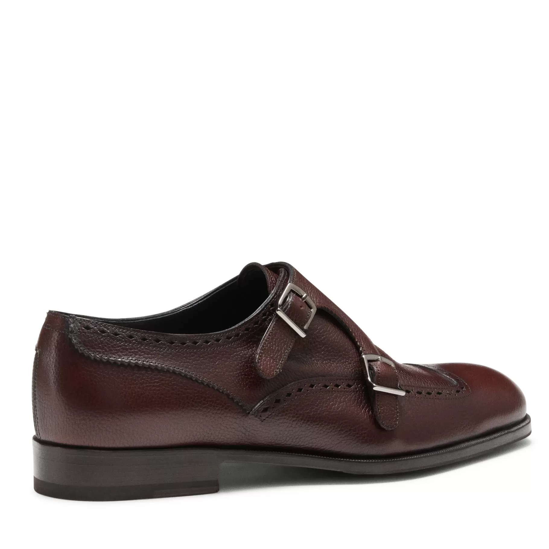 Cheap Fratelli Rossetti Derby fibbia da uomo in pelle colore - Mandorla