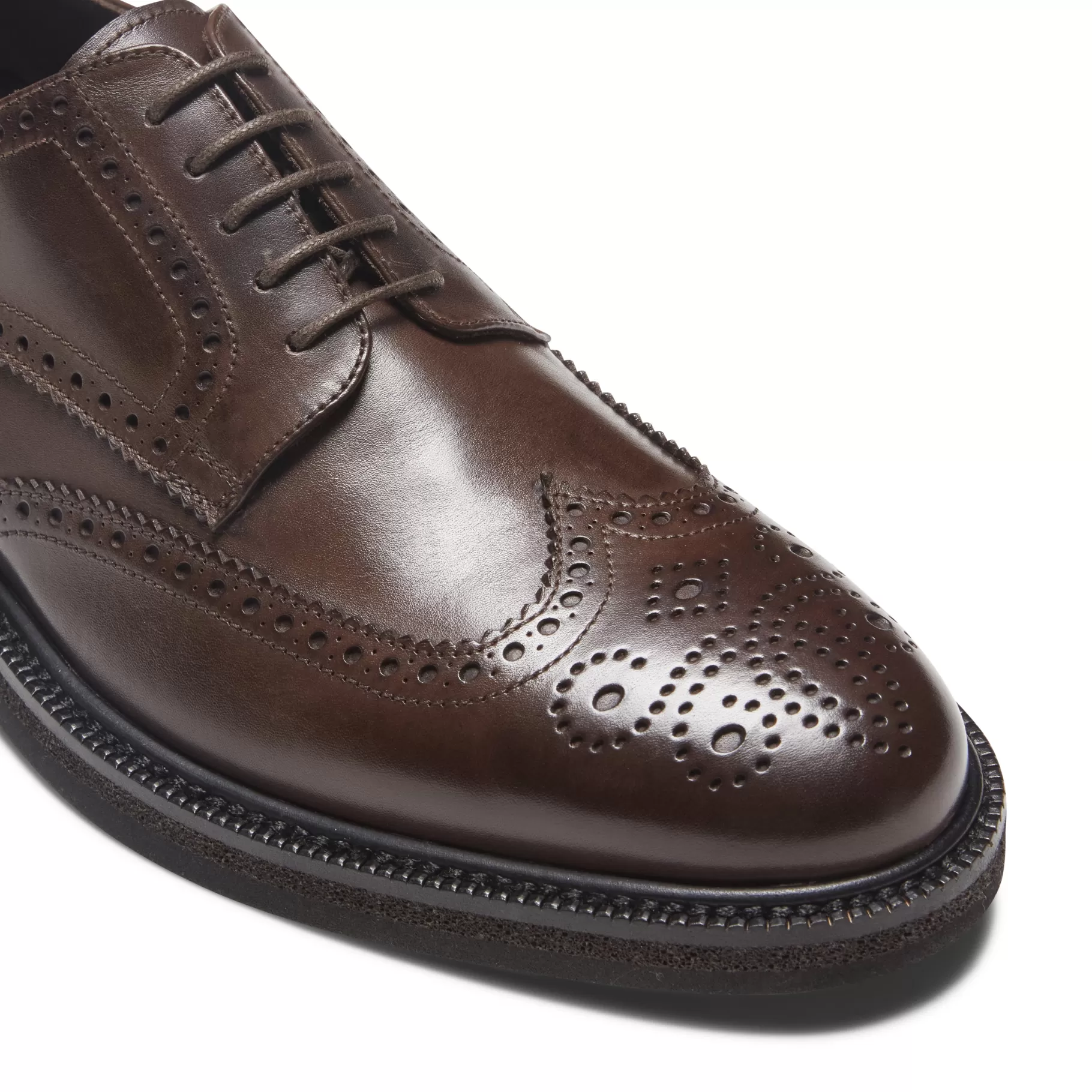Online Fratelli Rossetti Derby in pelle colore - Ebano