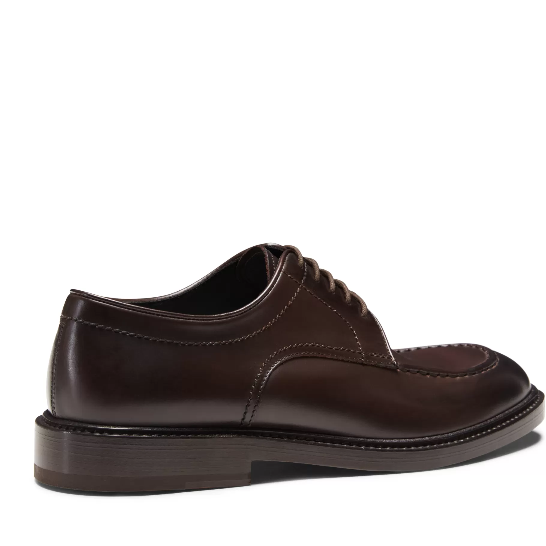 Hot Fratelli Rossetti Derby in pelle colore marrone- Ebano