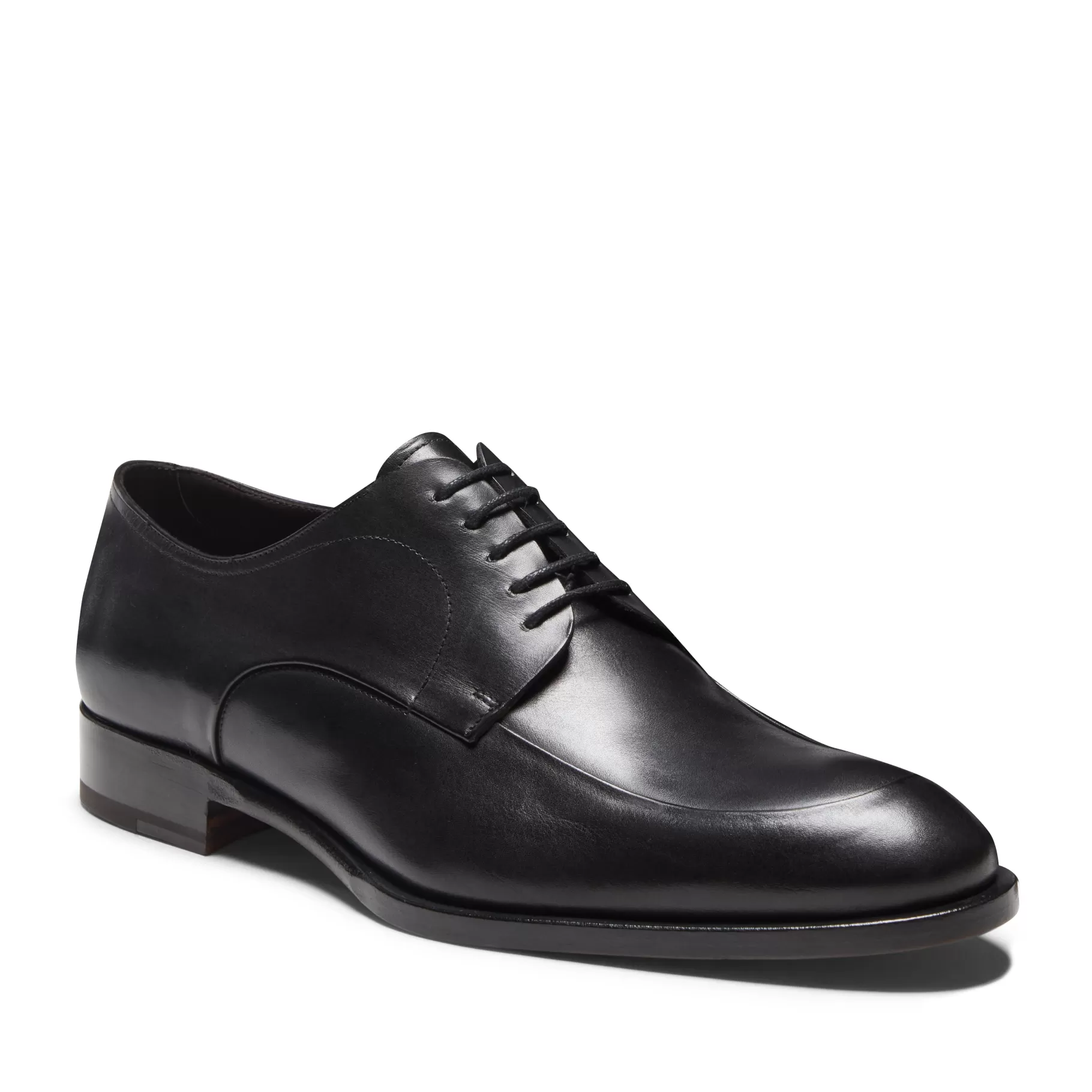 Best Sale Fratelli Rossetti Derby in pelle colore - Nero