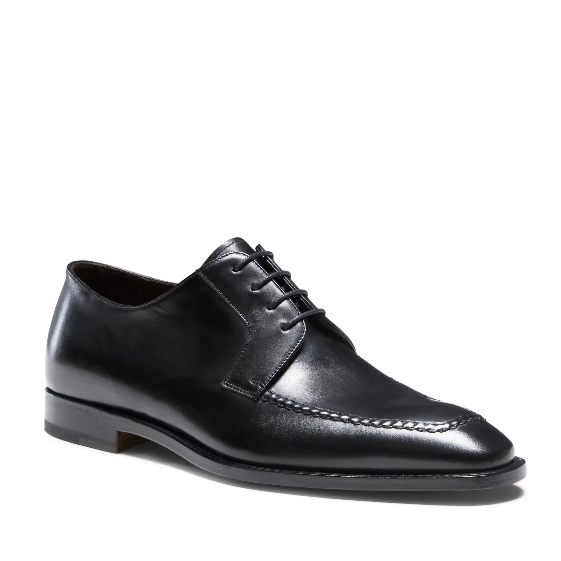 Fashion Fratelli Rossetti Derby in pelle colore - Nero
