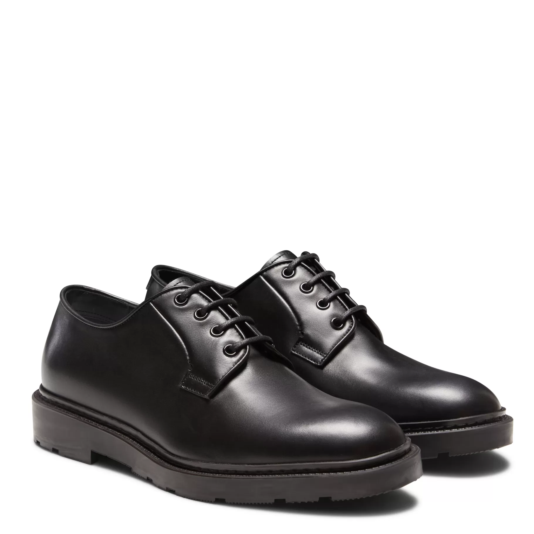 Cheap Fratelli Rossetti Derby in pelle colore - Nero