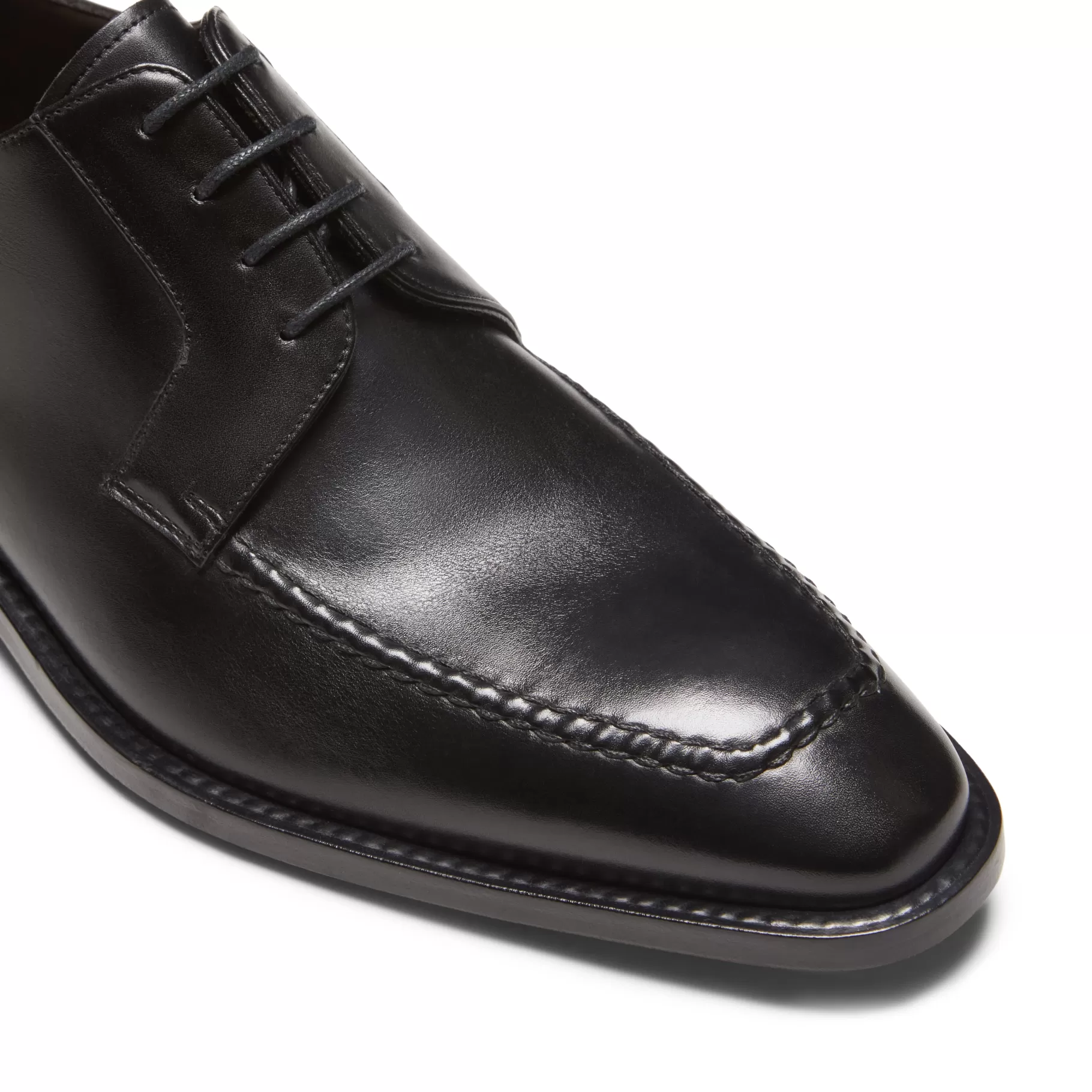Fashion Fratelli Rossetti Derby in pelle colore - Nero