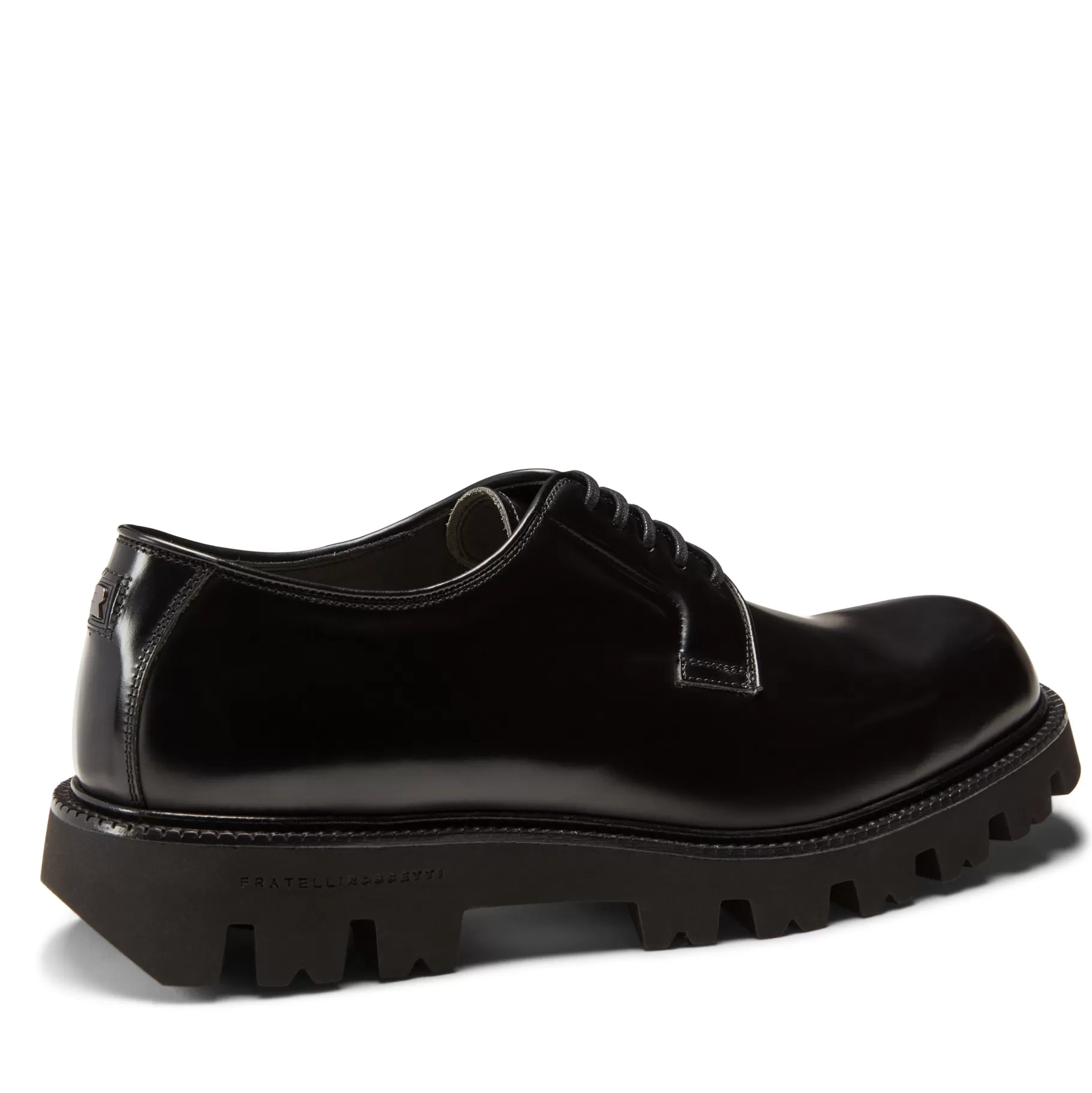 Cheap Fratelli Rossetti Derby in pelle colore - Nero