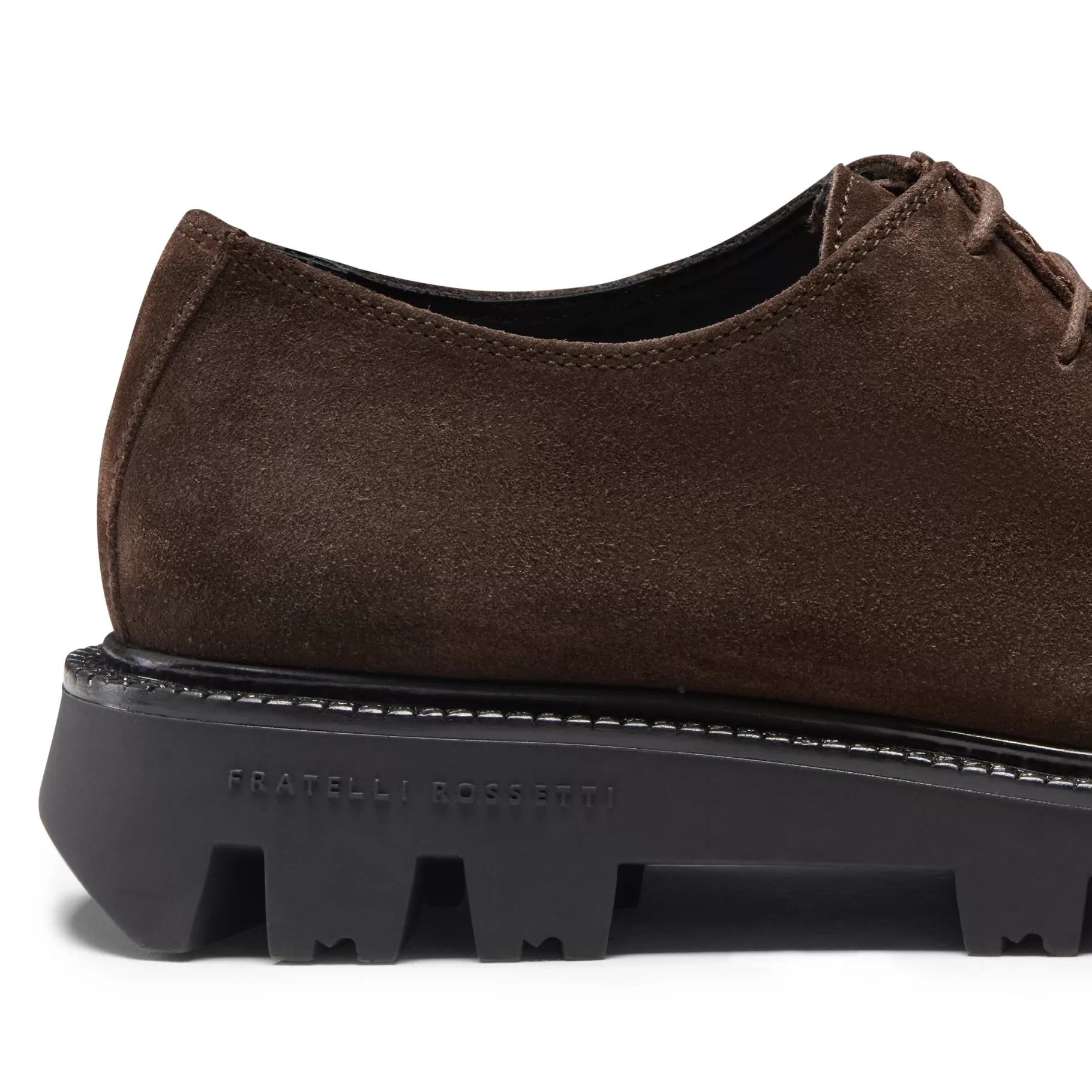Cheap Fratelli Rossetti Derby in suede colore - Cacao