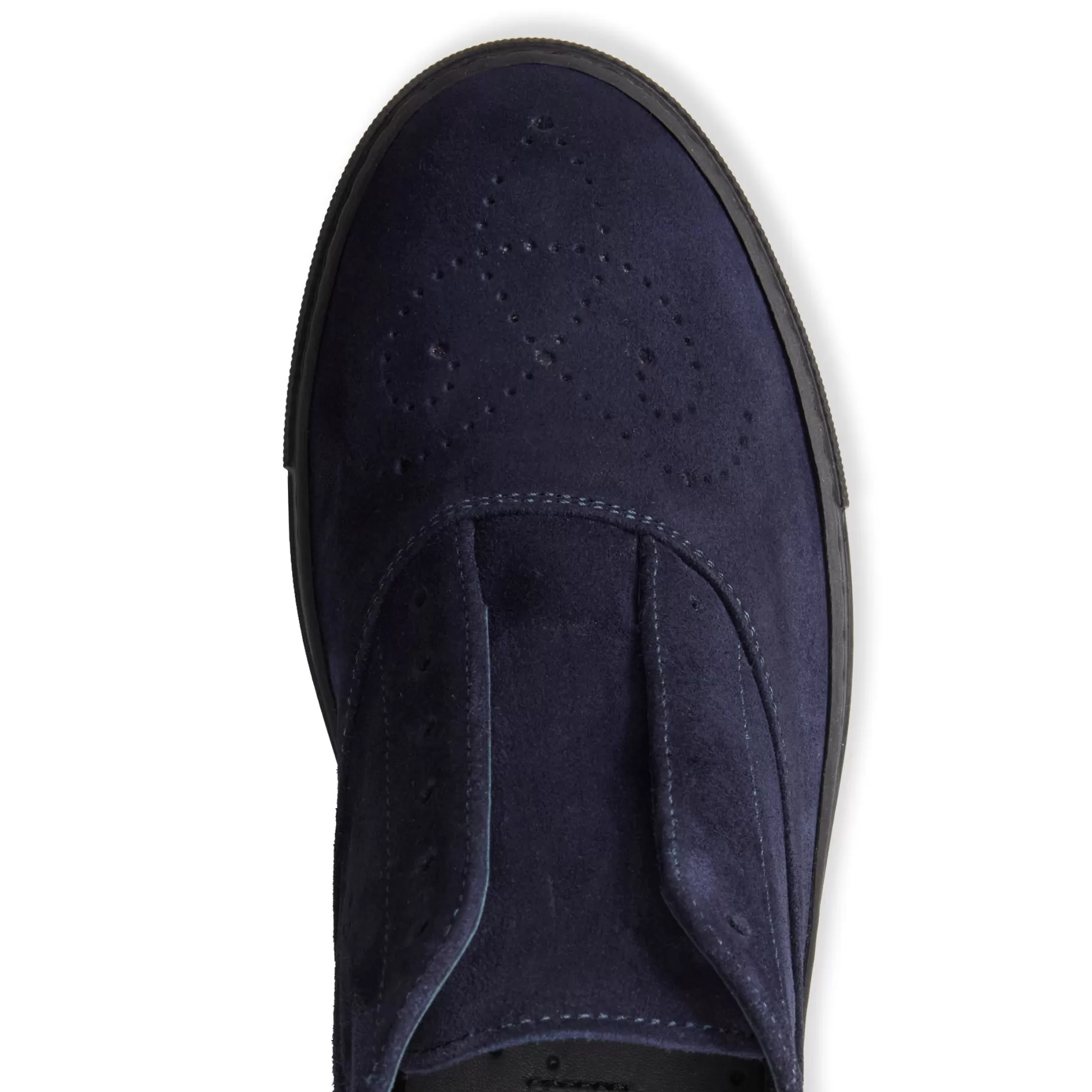 New Fratelli Rossetti Desert boot Hobo Sport in suede colore blu - Marine