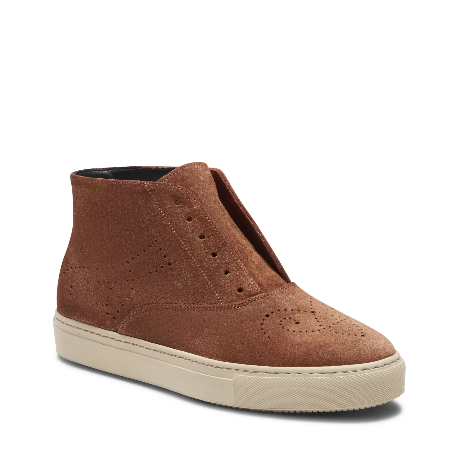 Hot Fratelli Rossetti Desert boot Hobo Sport in suede colore - Cognac