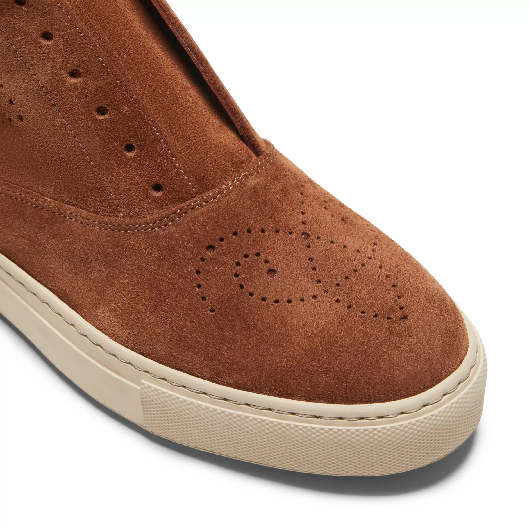 Hot Fratelli Rossetti Desert boot Hobo Sport in suede colore - Cognac