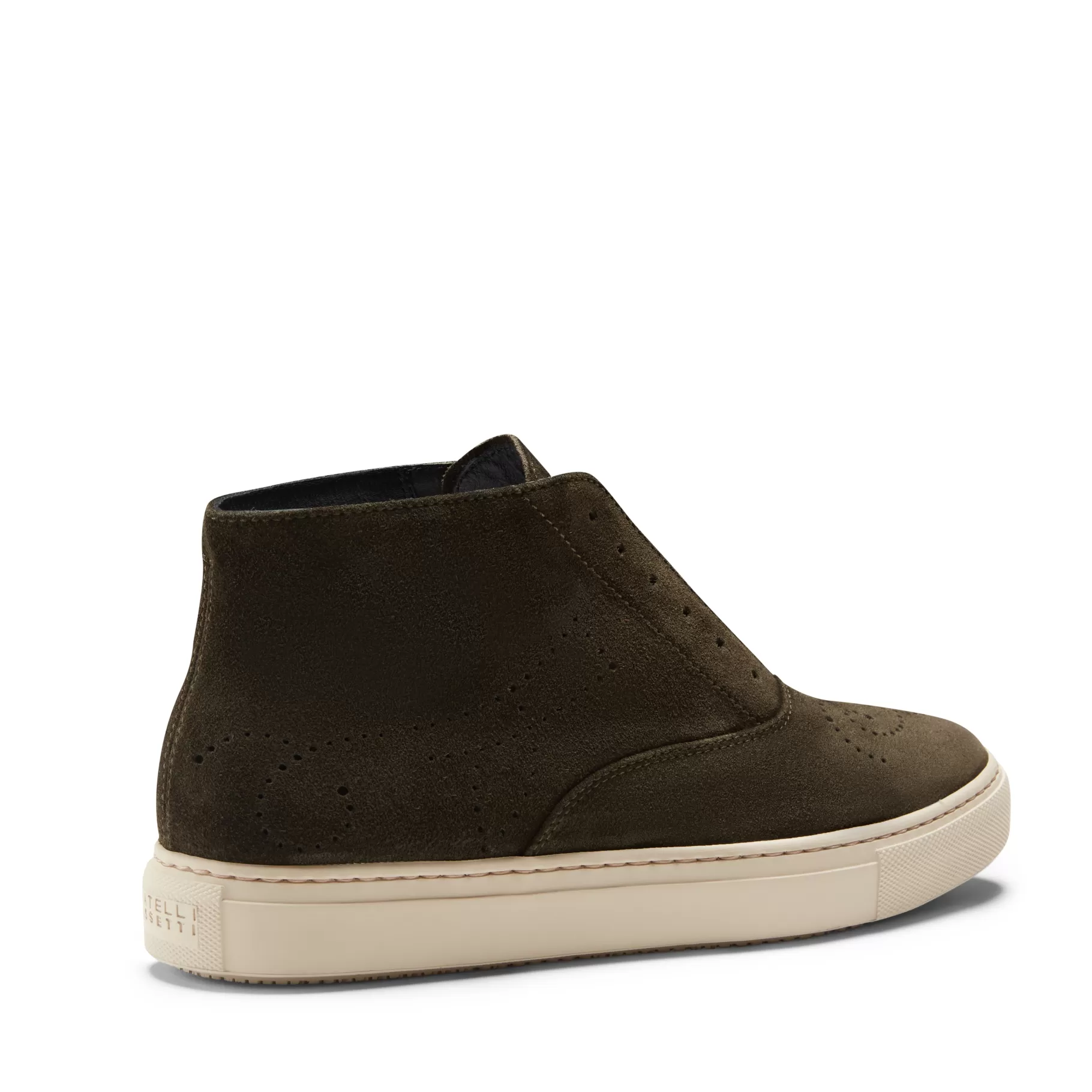 Hot Fratelli Rossetti Desert boot Hobo Sport in suede colore verde - Foresta