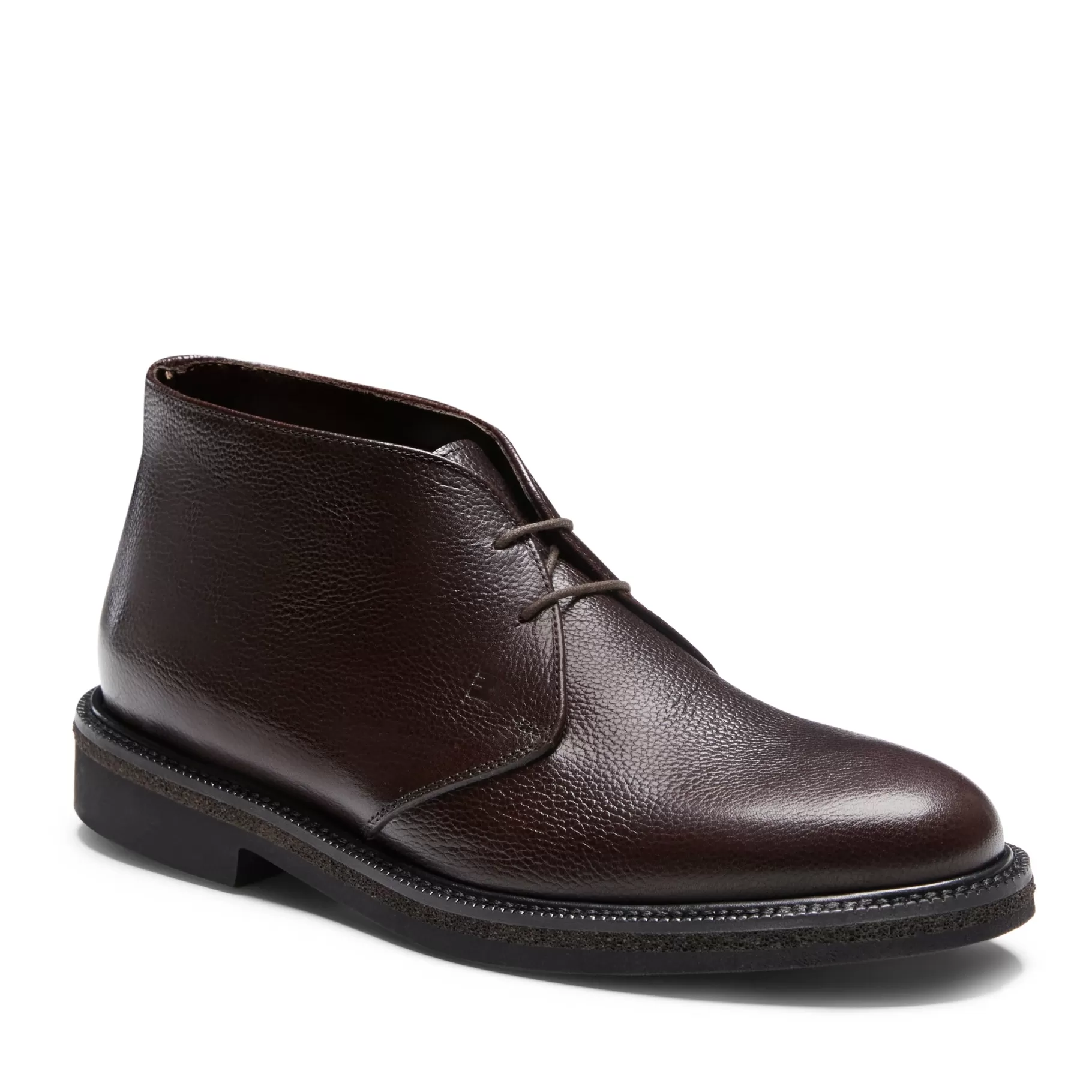 Fashion Fratelli Rossetti Desert boot in pelle colore - Ebano