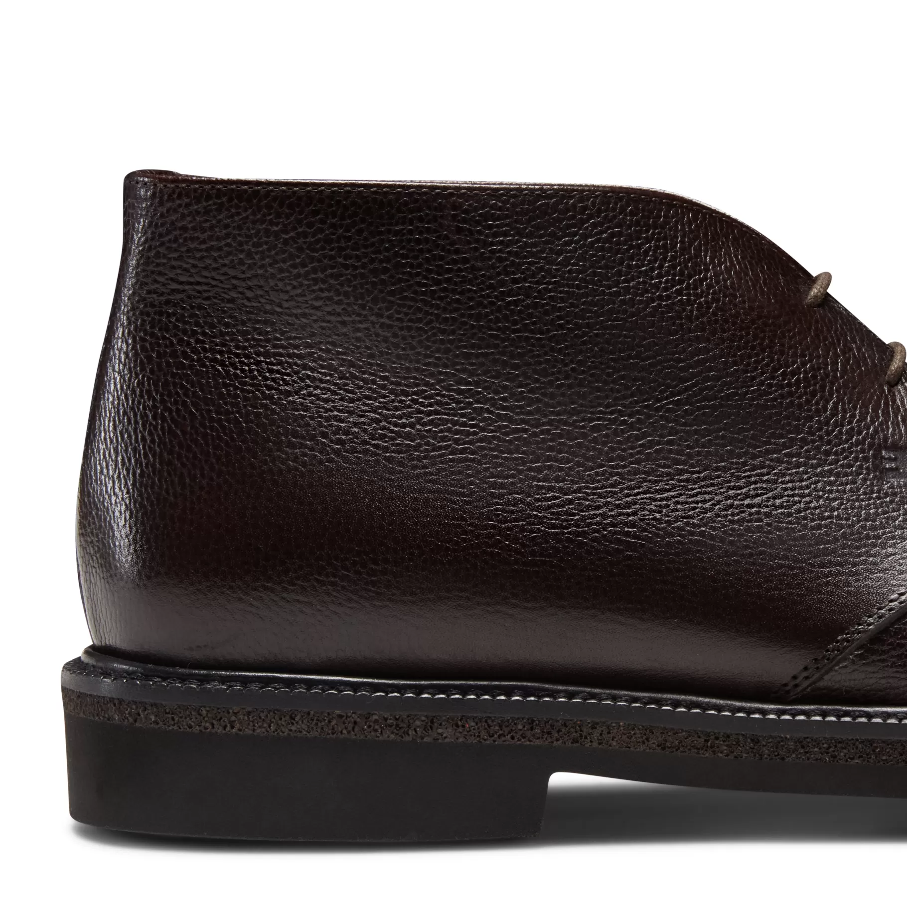 Fashion Fratelli Rossetti Desert boot in pelle colore - Ebano