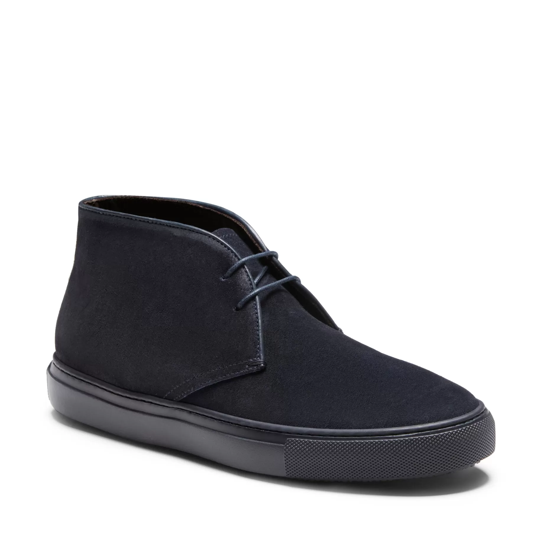 Fashion Fratelli Rossetti Desert boot in suede colore blu - Marine
