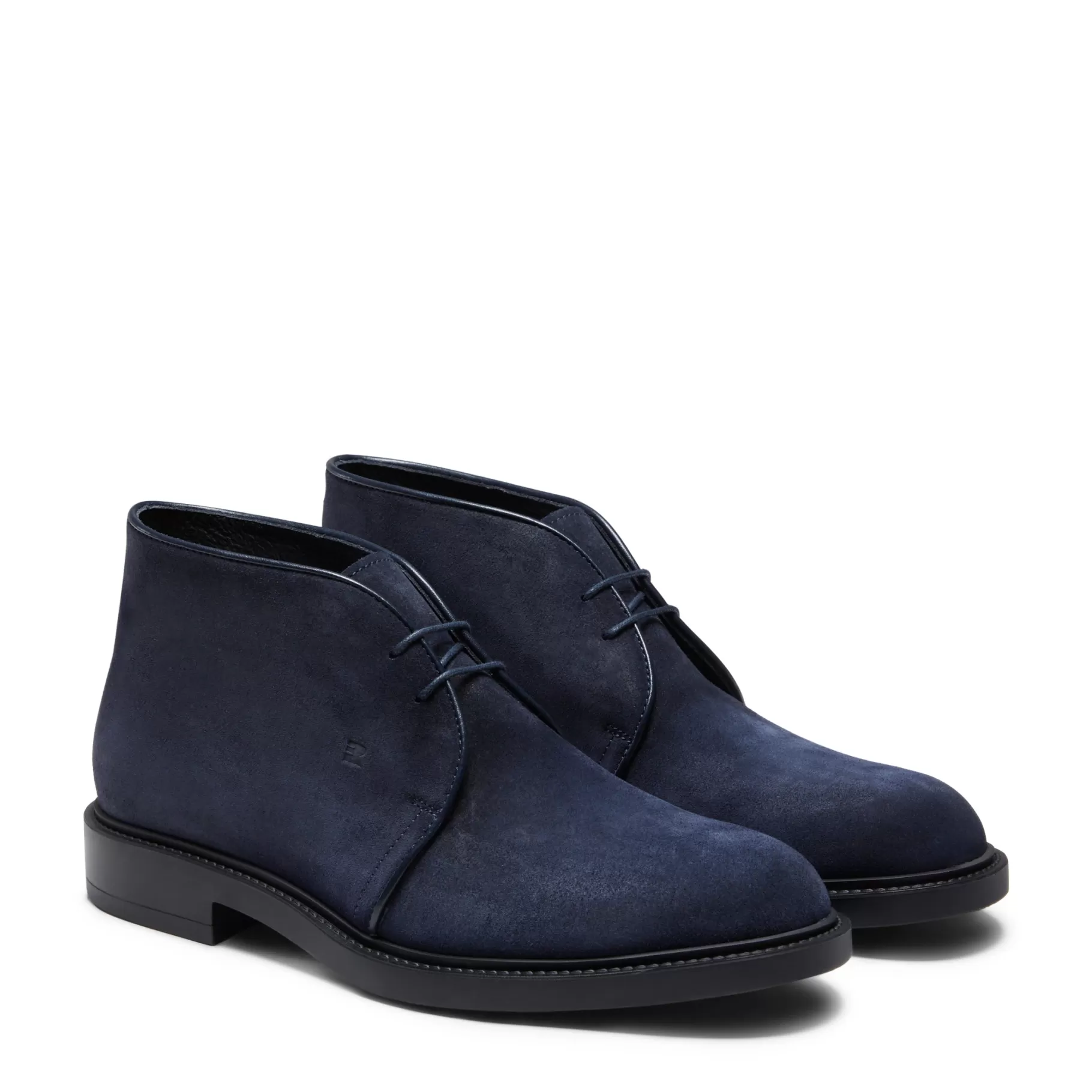 Sale Fratelli Rossetti Desert boot in suede colore blu - Marine