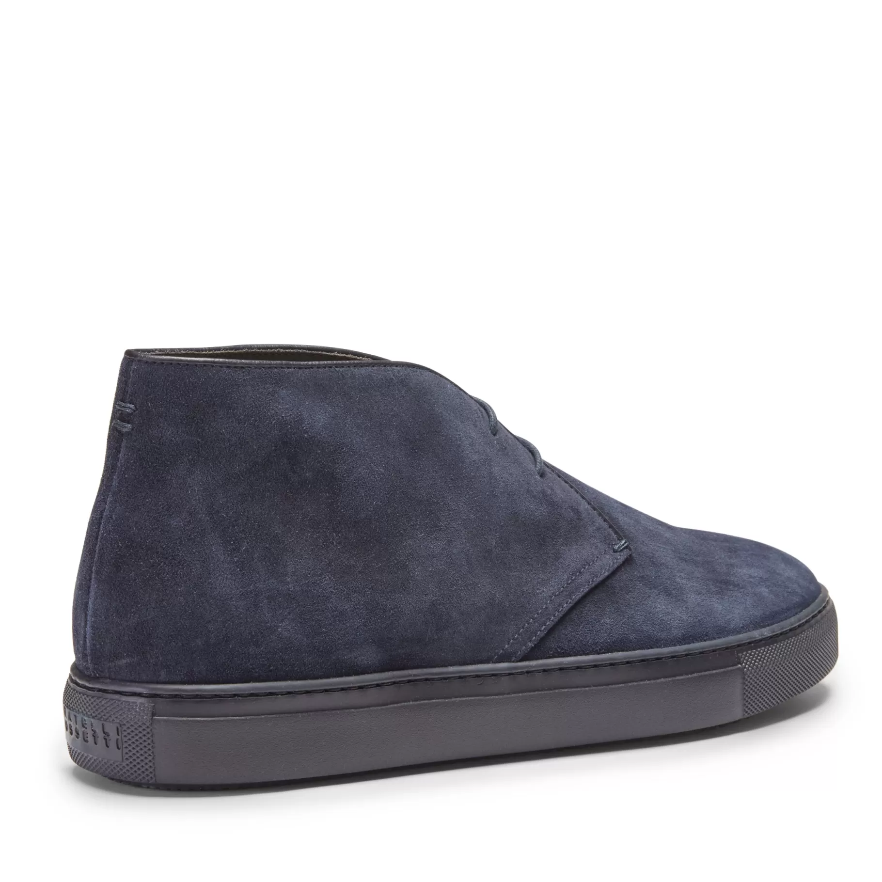 Fashion Fratelli Rossetti Desert boot in suede colore blu - Marine