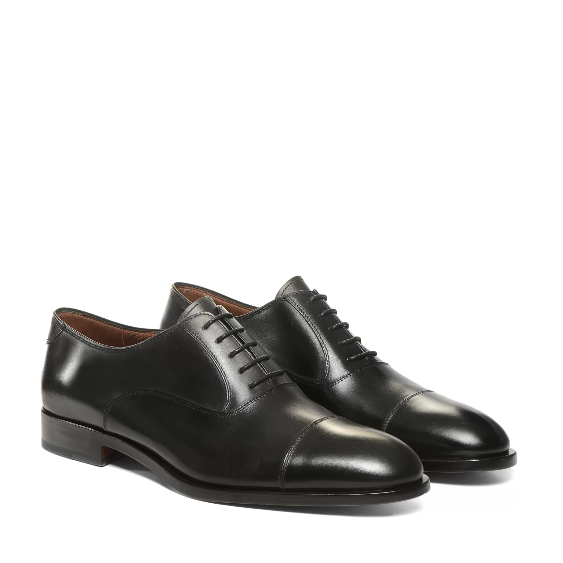 Shop Fratelli Rossetti Francesina in pelle colore - Nero