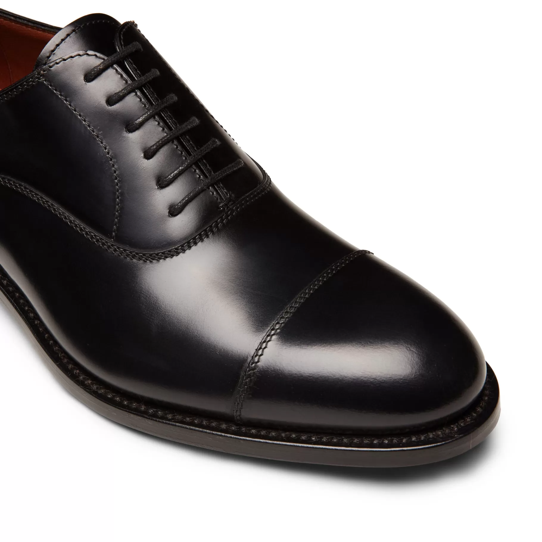 Hot Fratelli Rossetti Francesina in pelle colore - Nero