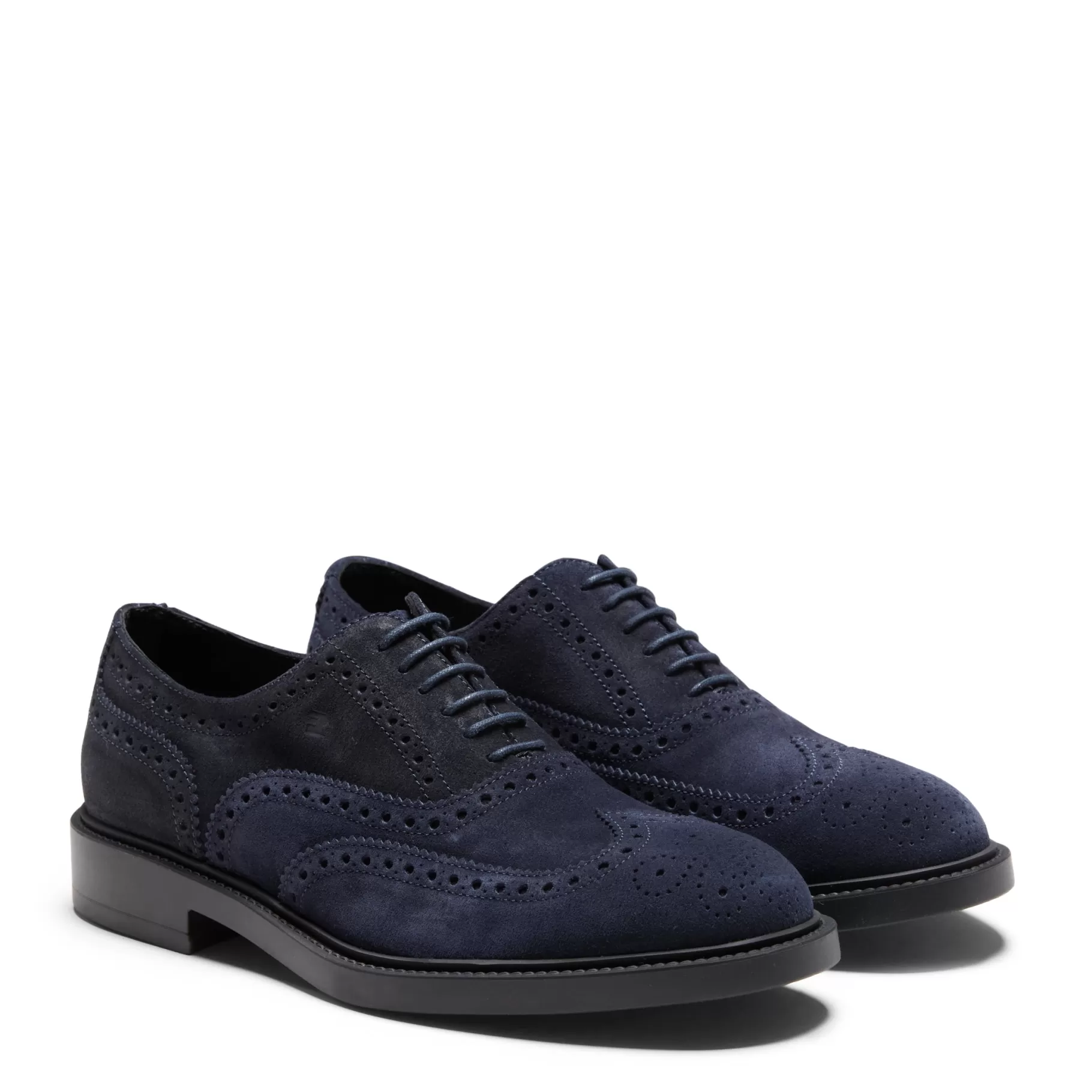 Flash Sale Fratelli Rossetti Francesina in suede colore blu - Marine