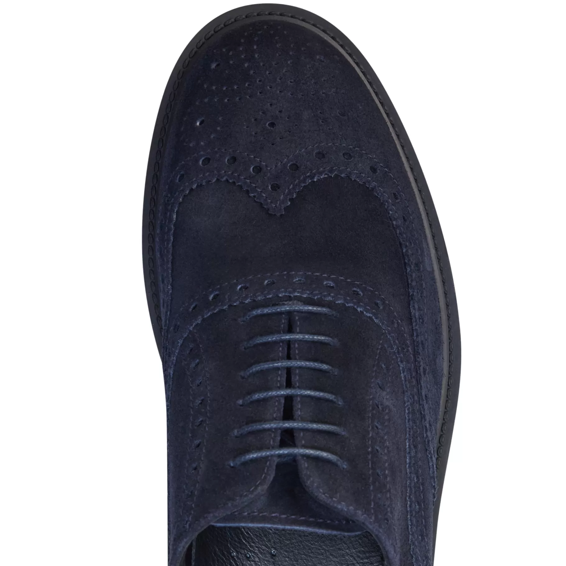 Flash Sale Fratelli Rossetti Francesina in suede colore blu - Marine