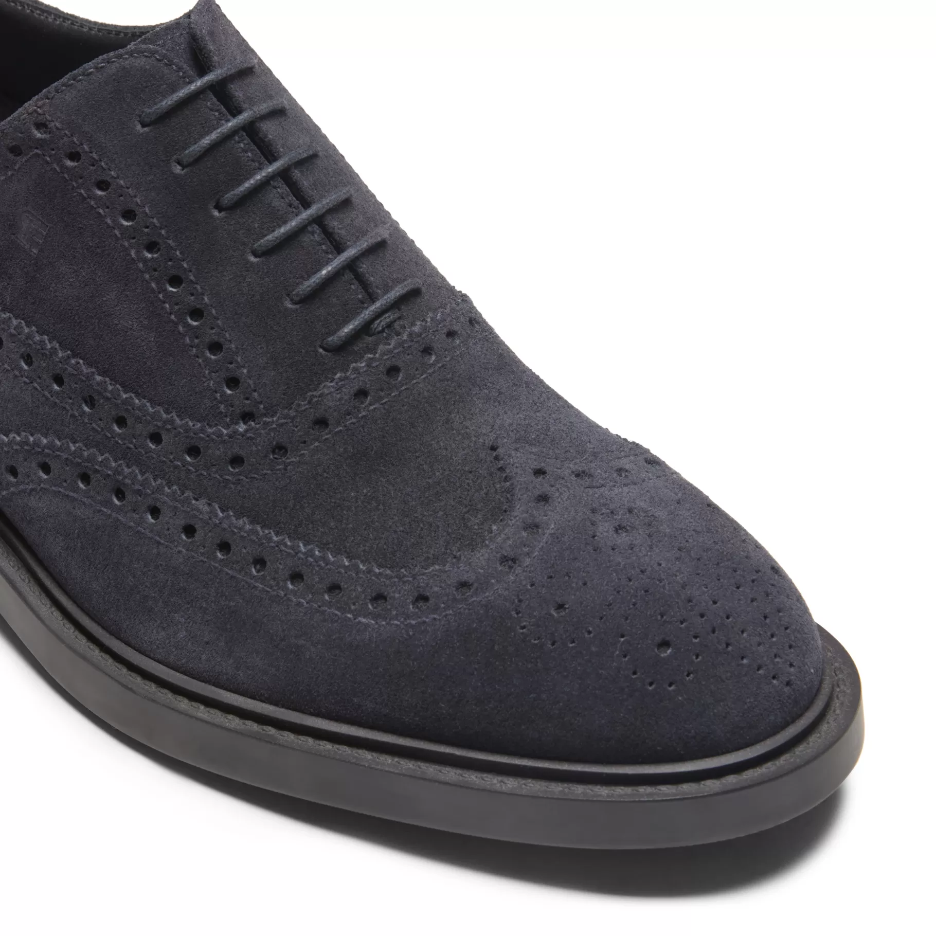 Flash Sale Fratelli Rossetti Francesina in suede colore blu - Marine