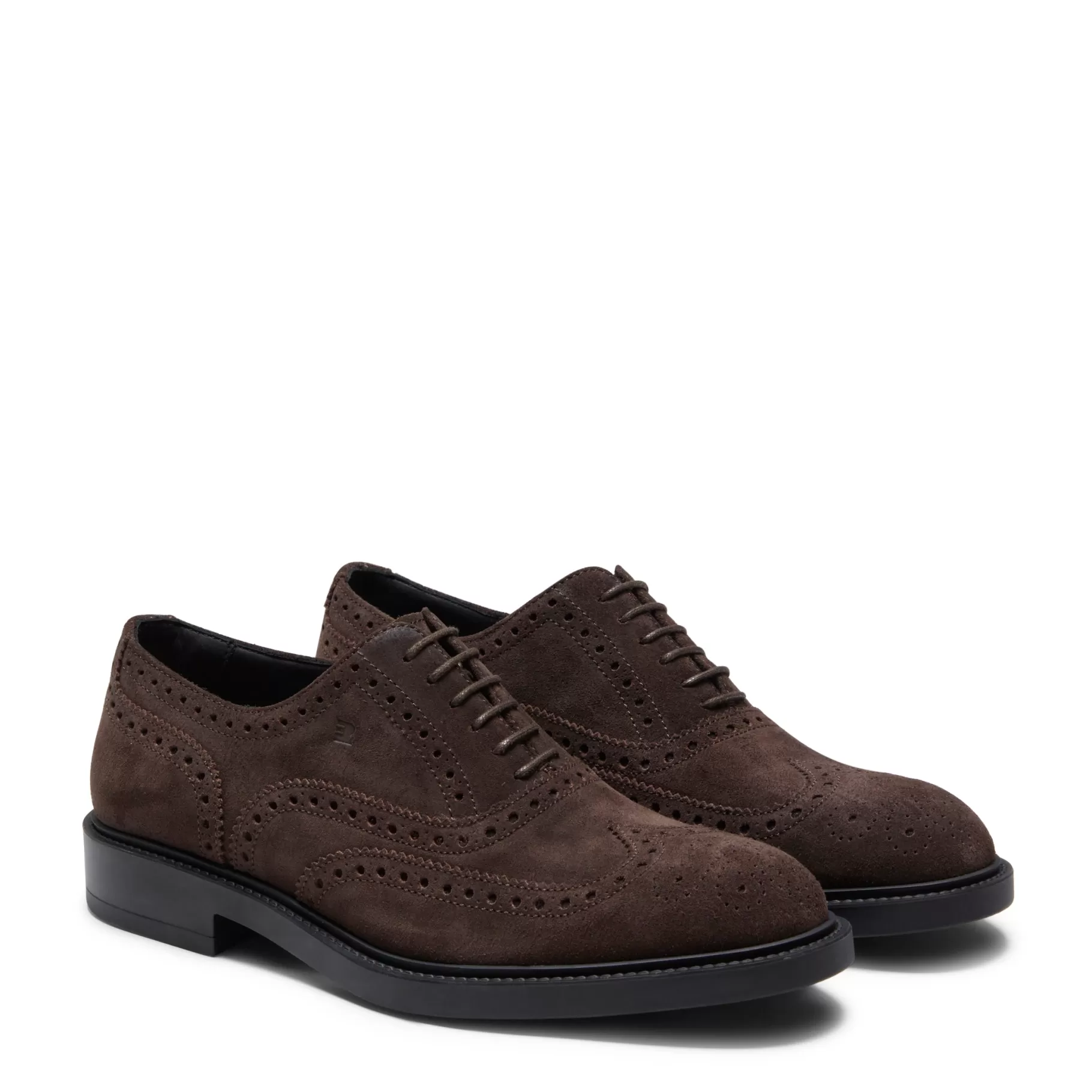 Outlet Fratelli Rossetti Francesina in suede colore - Cacao