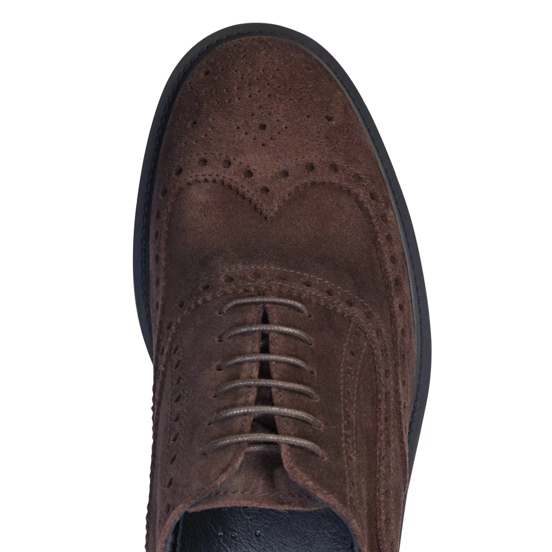 Outlet Fratelli Rossetti Francesina in suede colore - Cacao