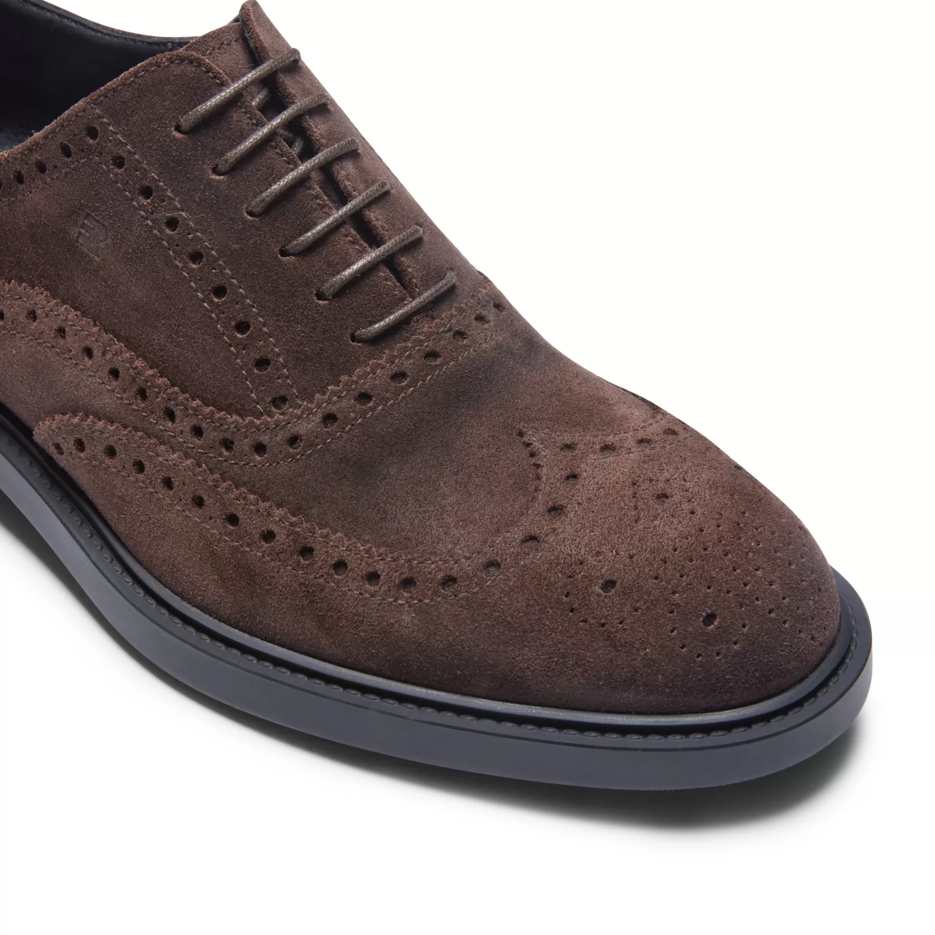 Outlet Fratelli Rossetti Francesina in suede colore - Cacao