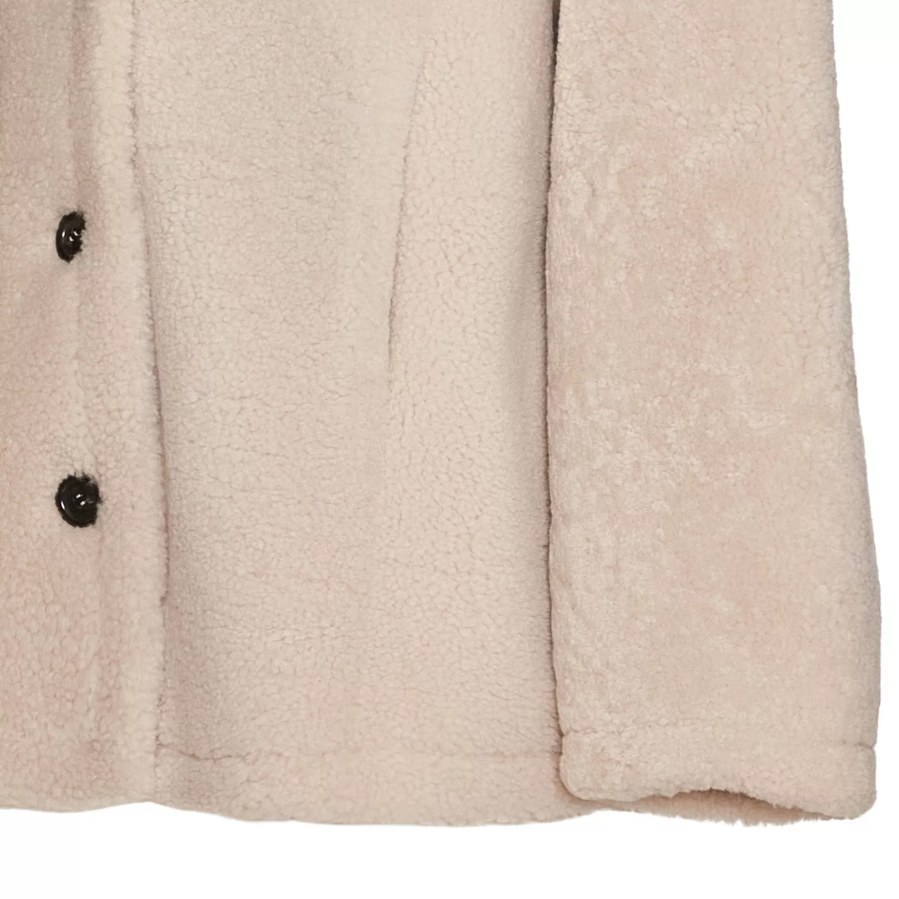 Best Sale Fratelli Rossetti Giacca da donna in shearling colore rosso- Avorio